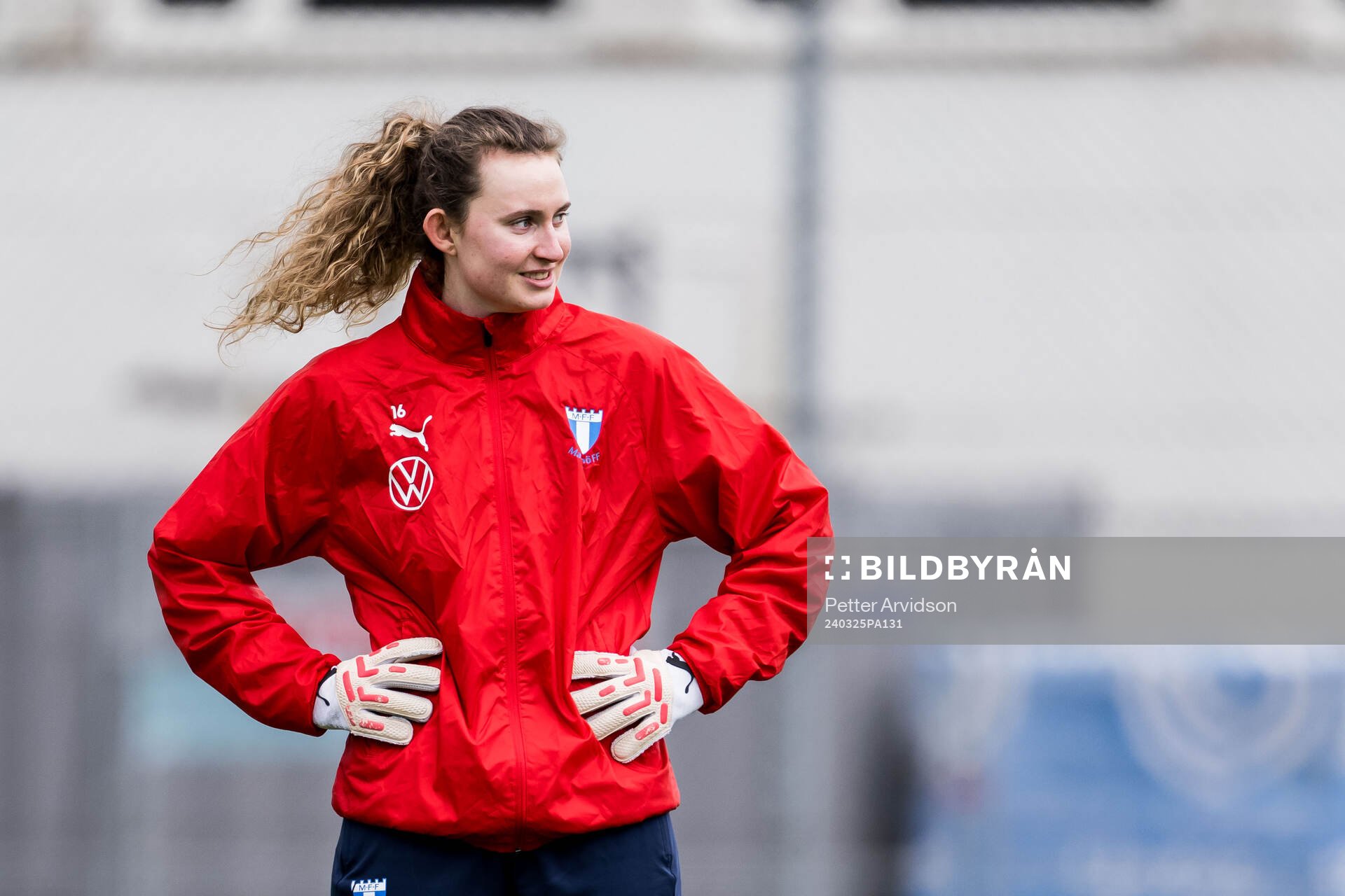 Malmö FFs målvakt Linnéa Hagberg