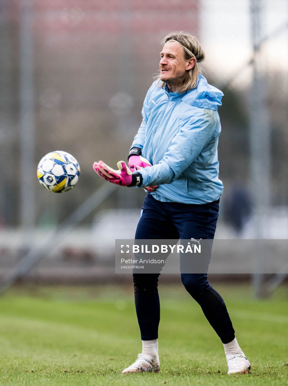 Malmö FFs målvakt Johan Dahlin