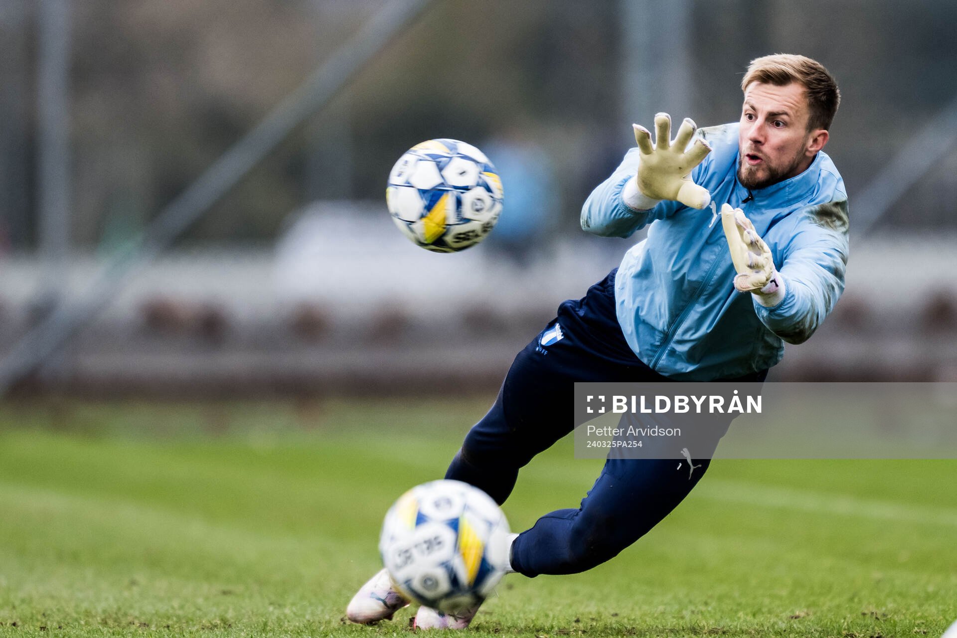 Malmö FFs målvakt Ricardo Friedrich