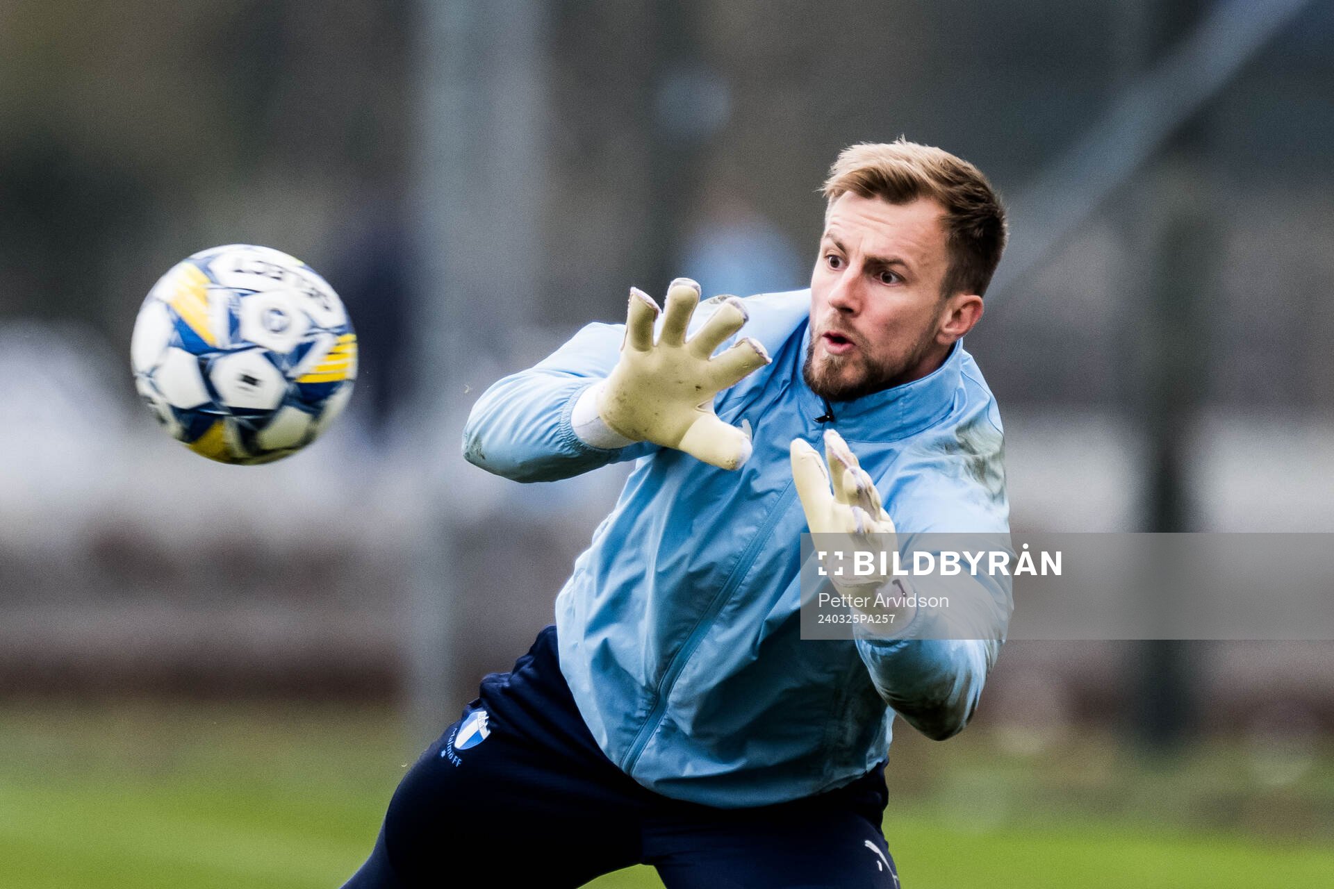 Malmö FFs målvakt Ricardo Friedrich