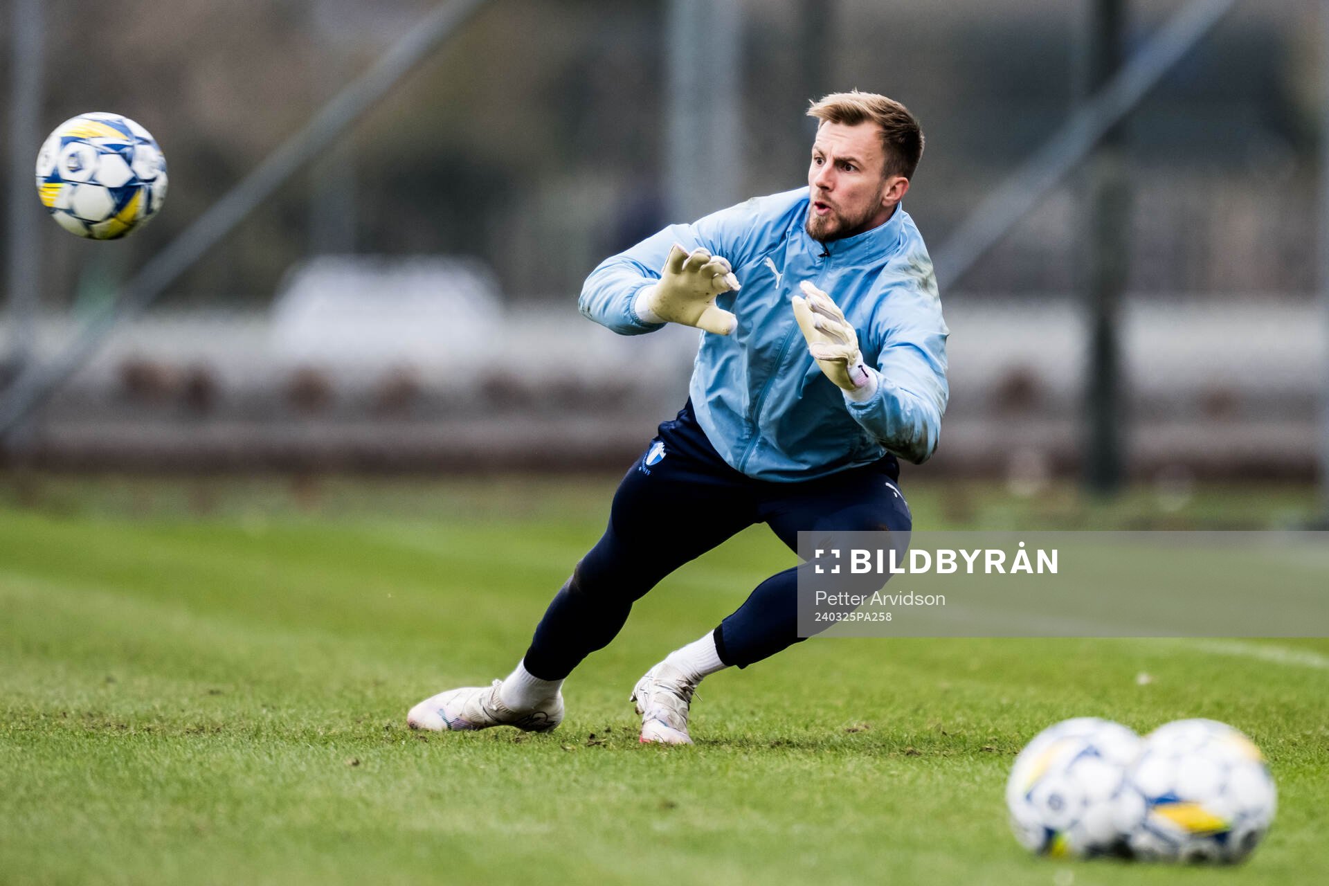 Malmö FFs målvakt Ricardo Friedrich