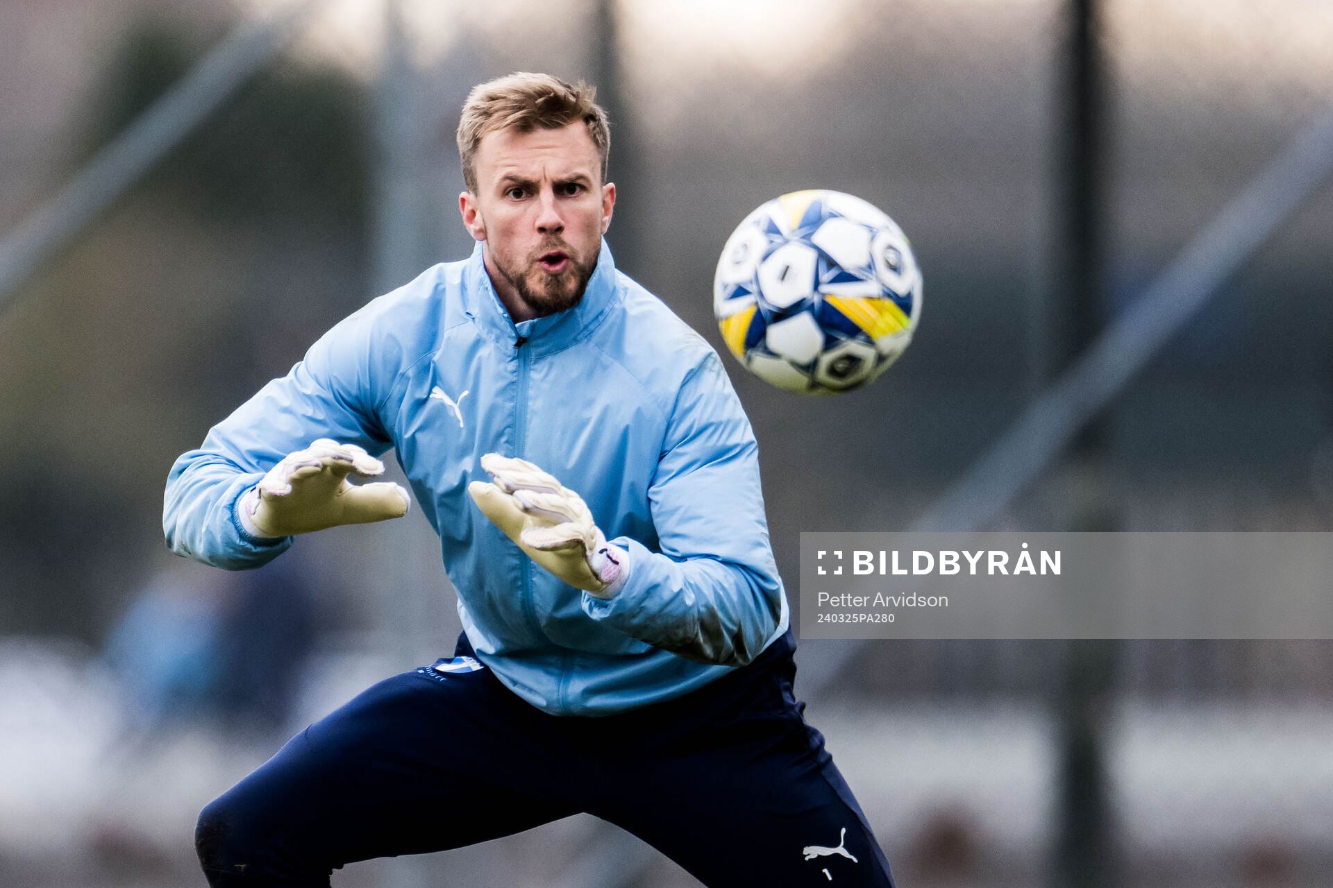 Malmö FFs målvakt Ricardo Friedrich