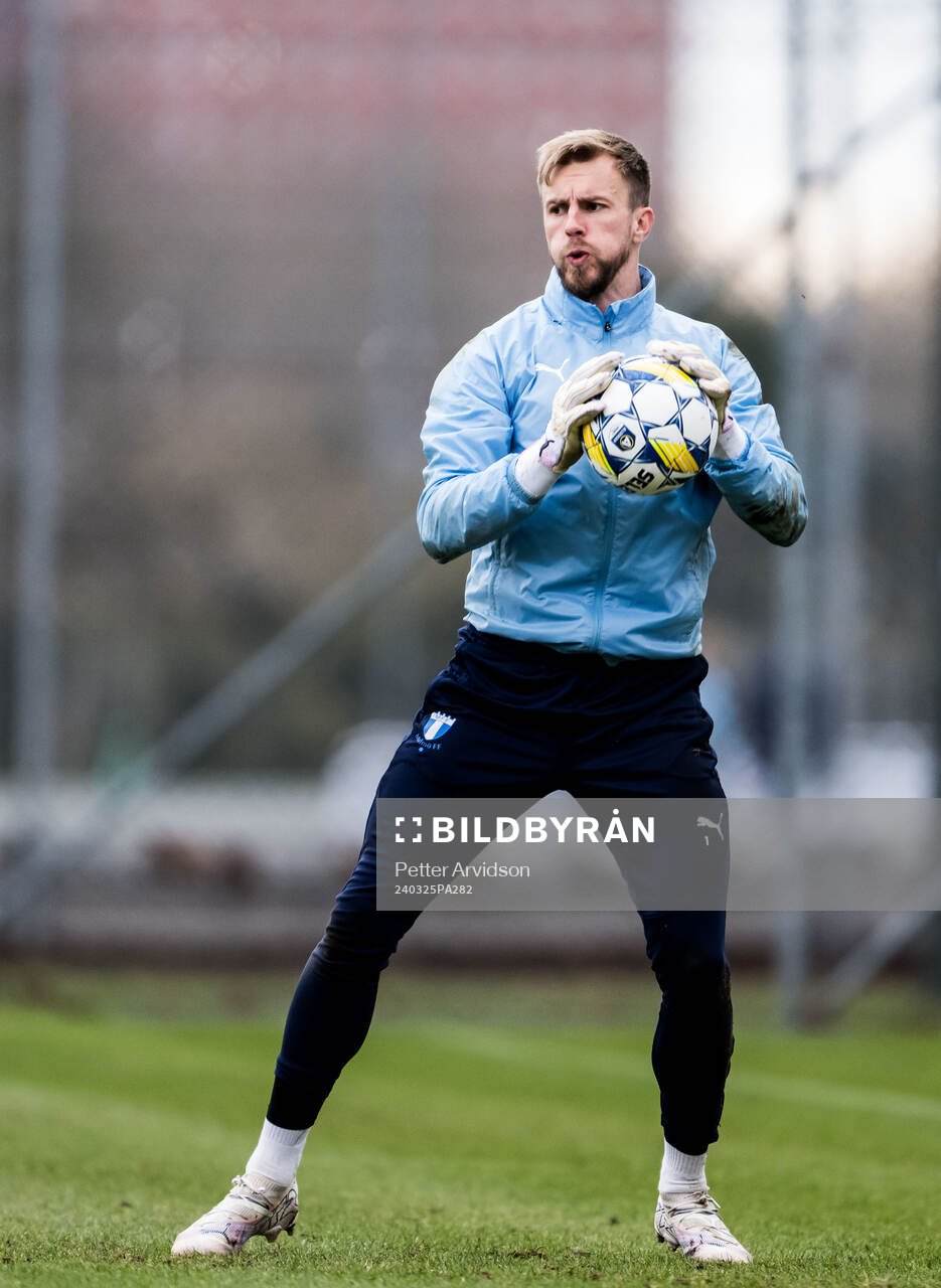 Malmö FFs målvakt Ricardo Friedrich