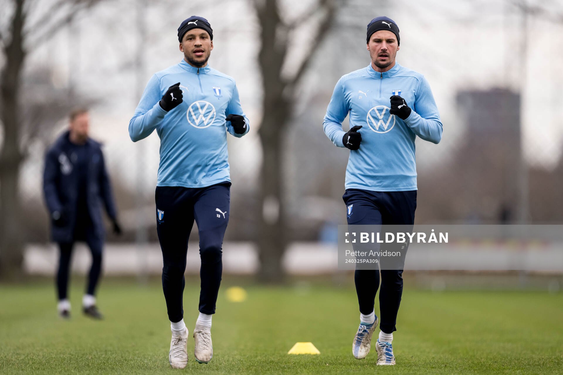 Malmö FFs Martin Olsson och Stefano Vecchia
