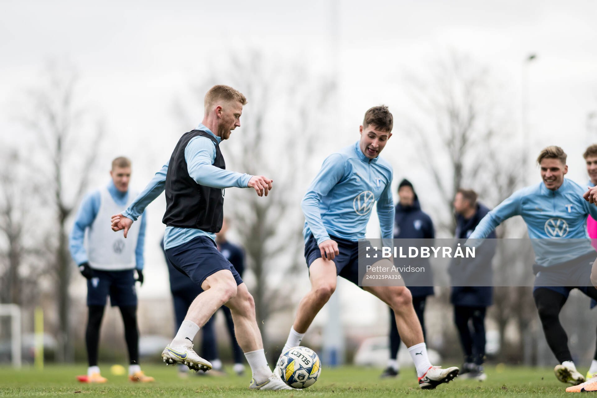 Malmö FFs Anders Christiansen och Lasse Berg Johnsen
