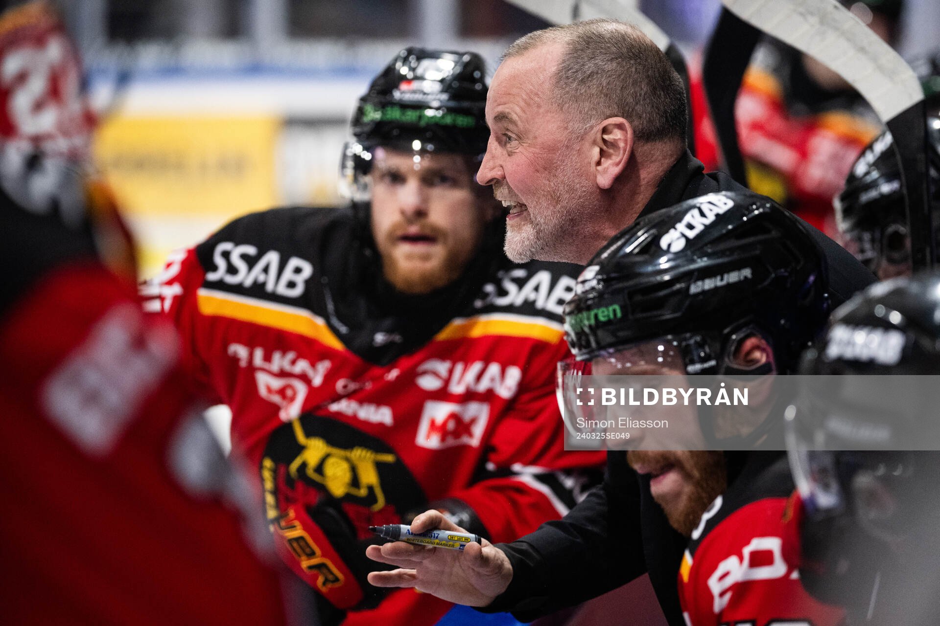 Luleås tränare Thomas Berglund