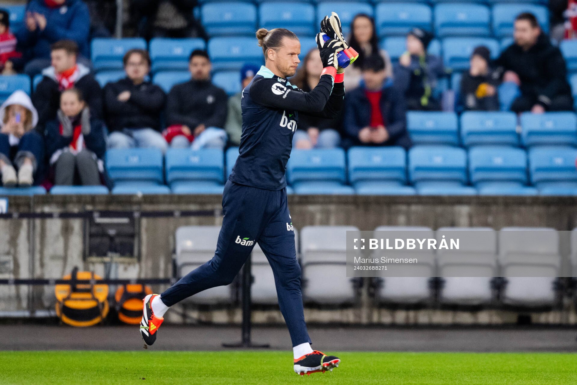 Goalkeeper Ørjan Håskjold Nyland of Norway