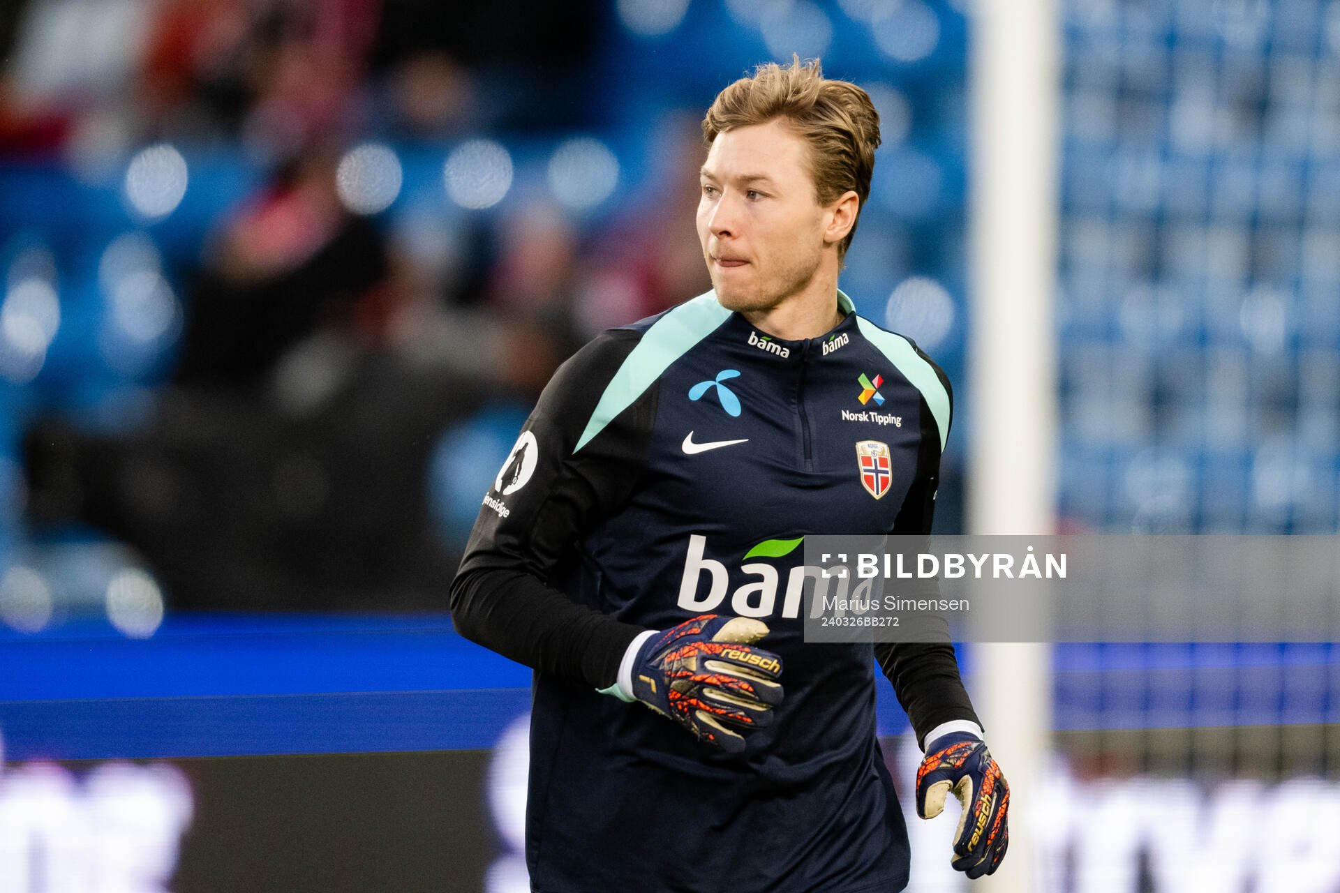 Goalkeeper Mathias Dyngeland