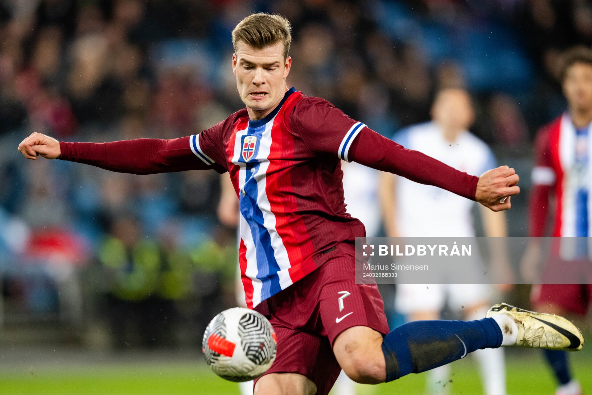 Alexander Sørloth of Norway