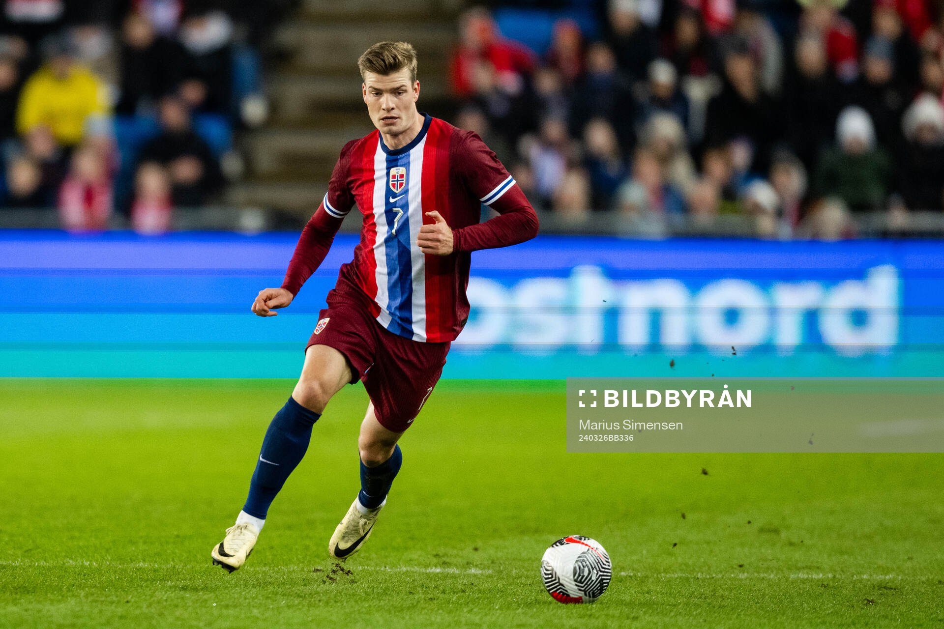 Alexander Sørloth of Norway