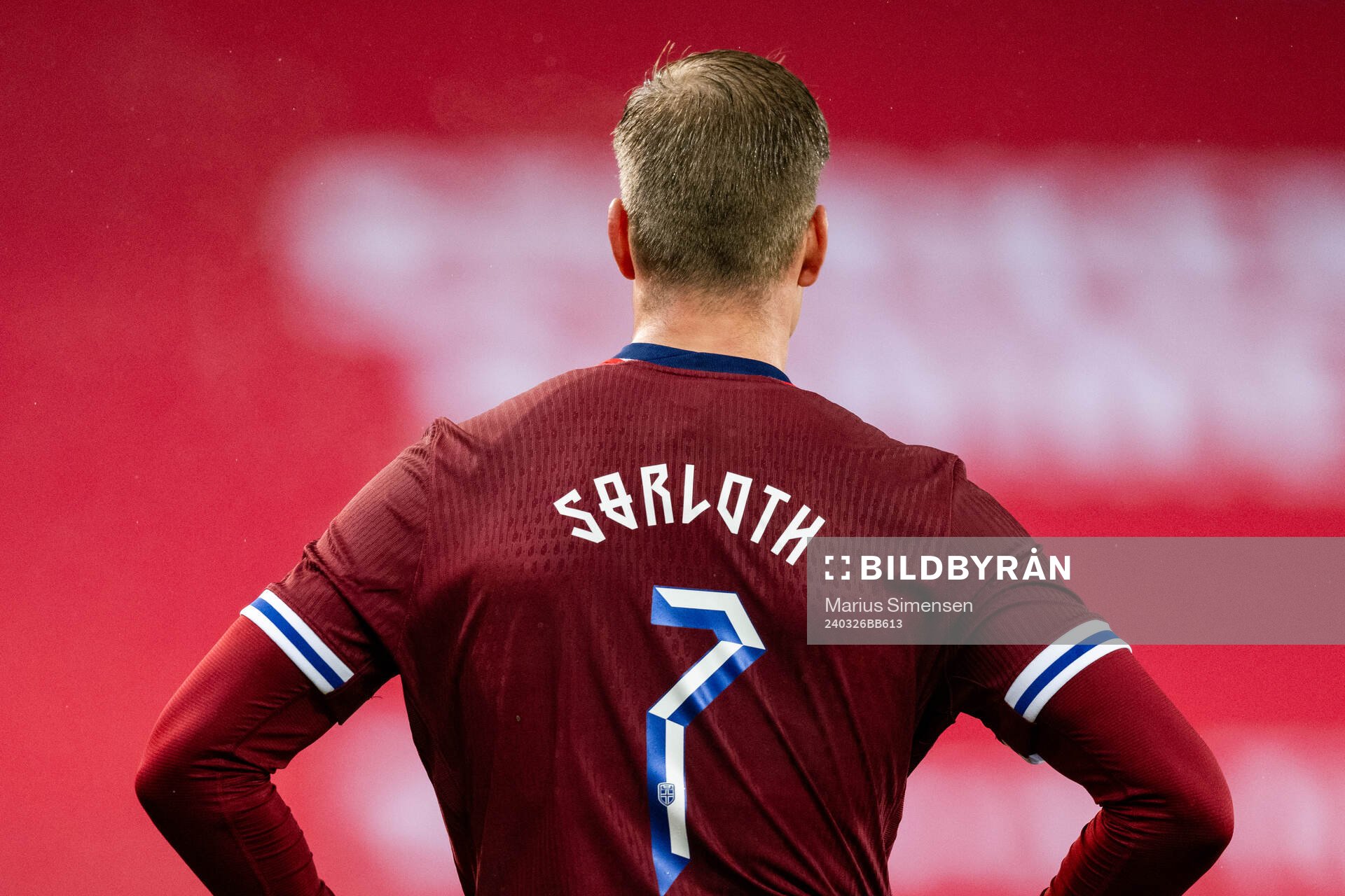 Alexander Sørloth of Norway