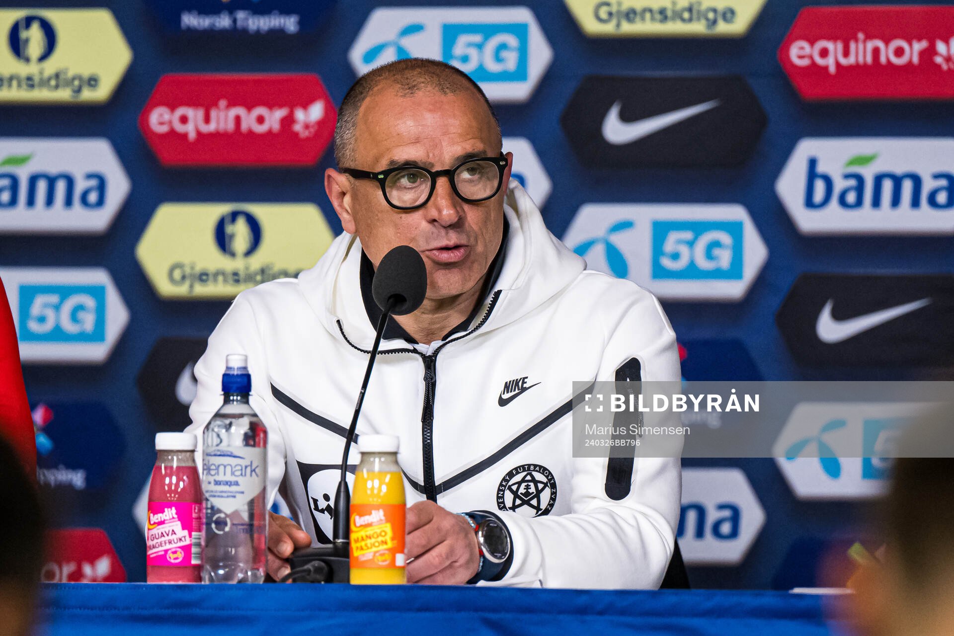 Francesco Calzona, head coach of Slovakia