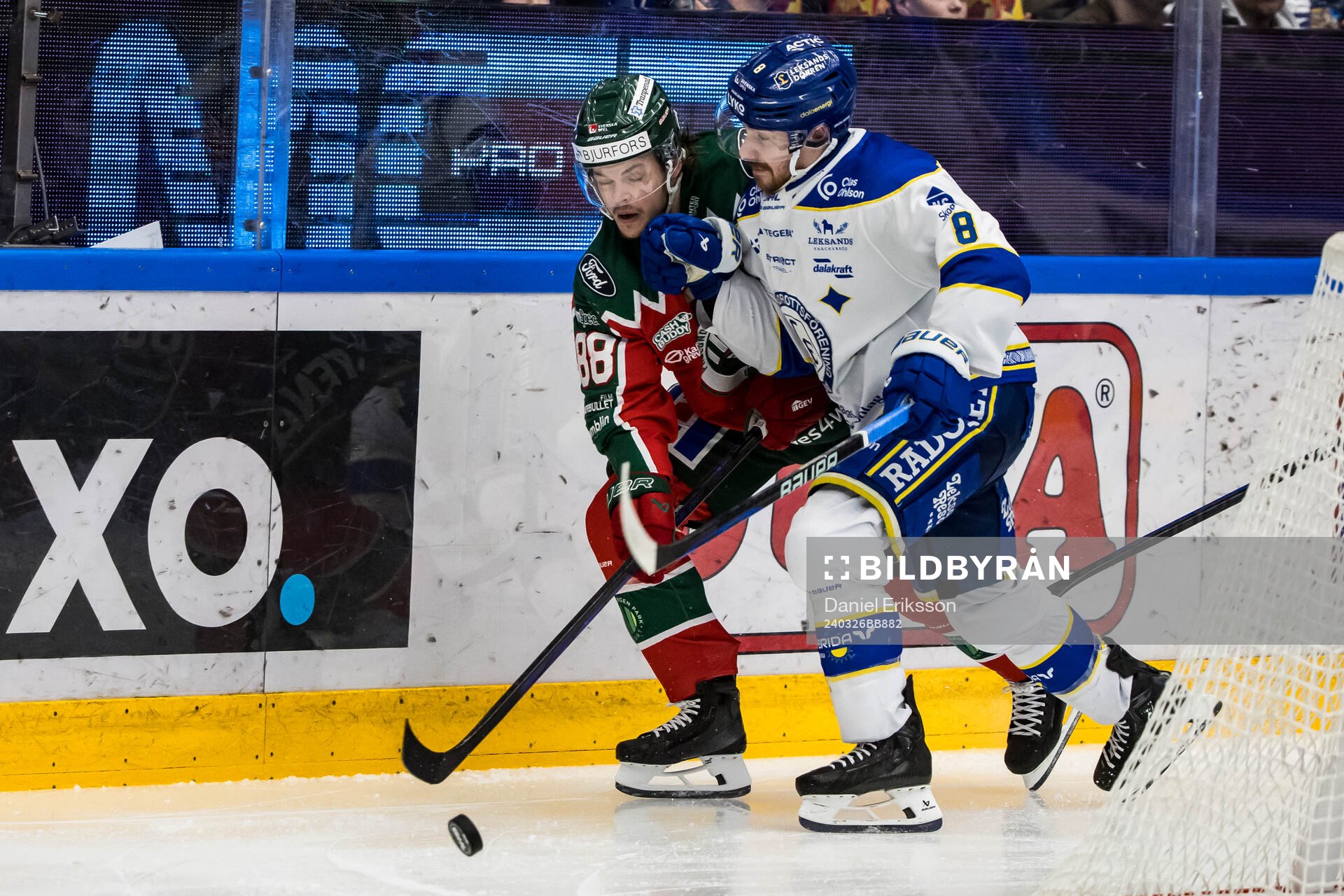 Frölundas Malte Strömwall och Leksands Matt Caito
