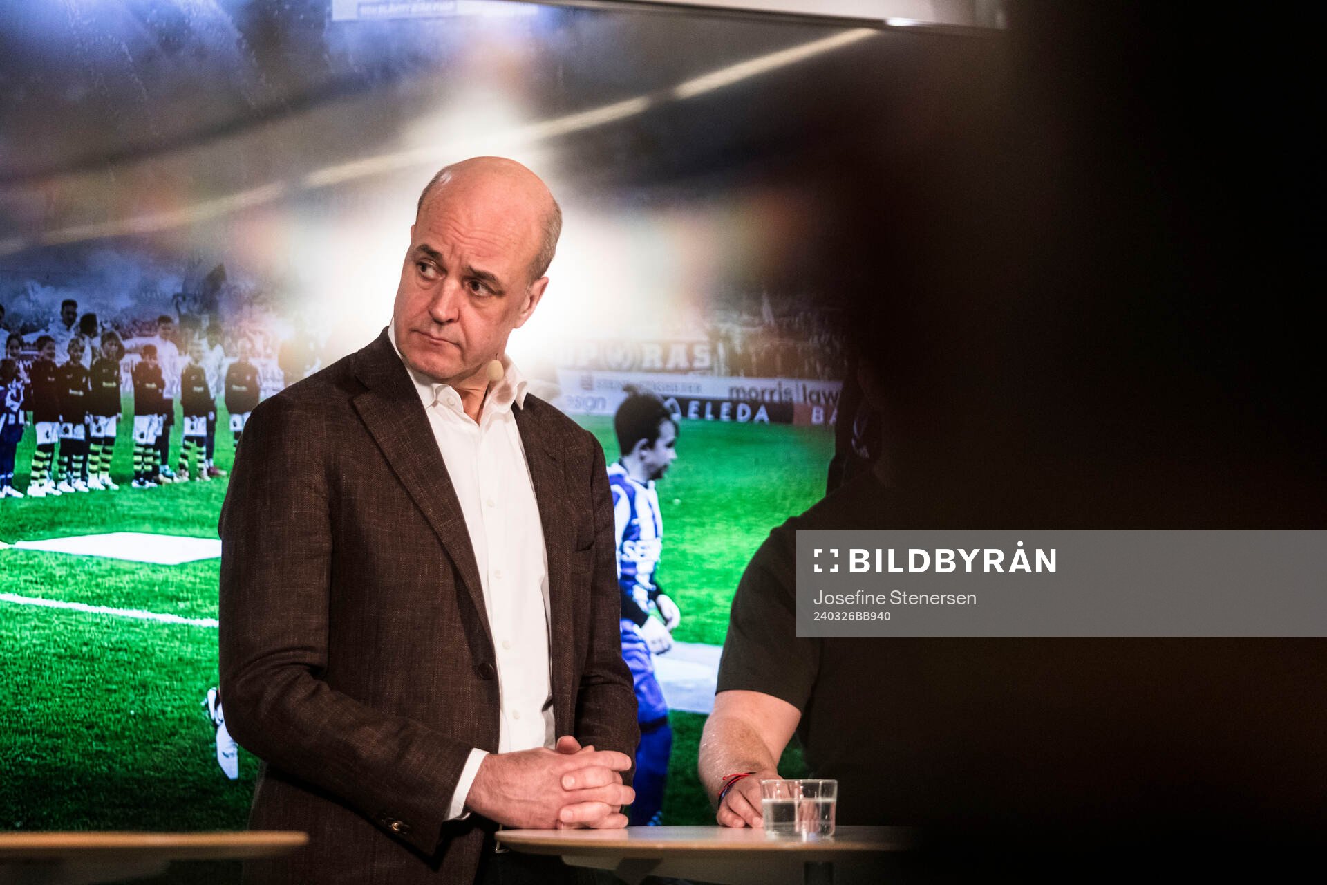 Fredrik Reinfeldt, ordförande i Svenska fotbollförbundet
