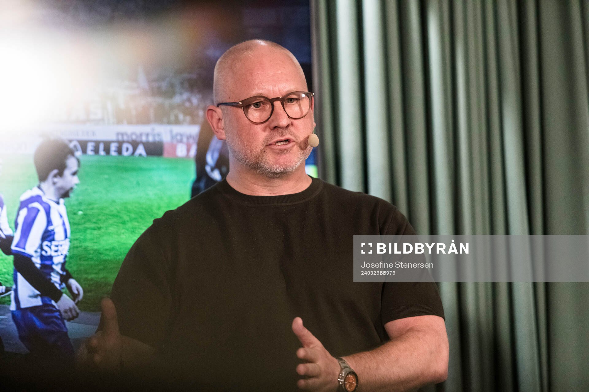 Robert Laul, fotbollskrönikör på Göteborgs-Posten