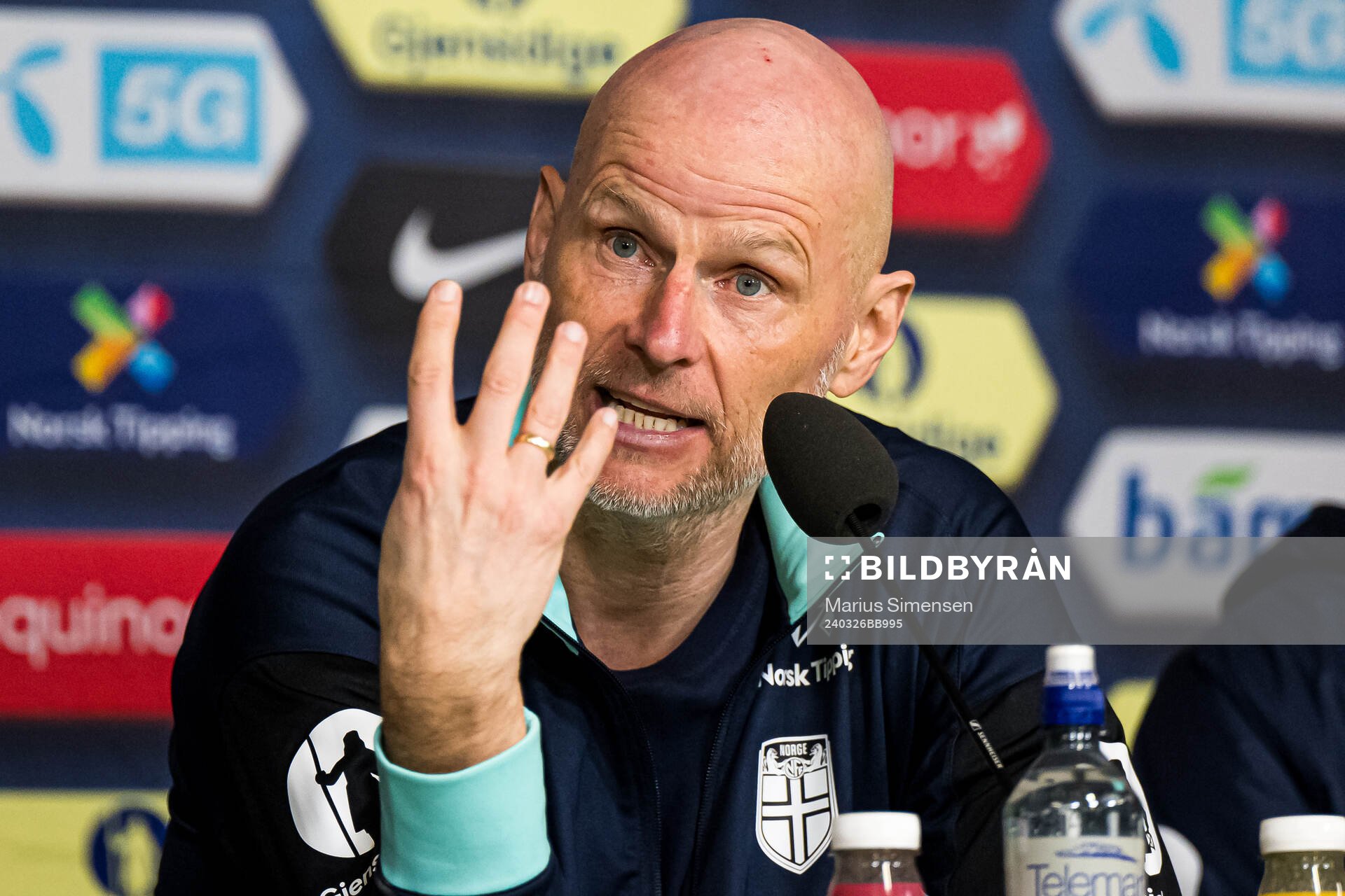 Ståle Solbakken, head coach of Norway