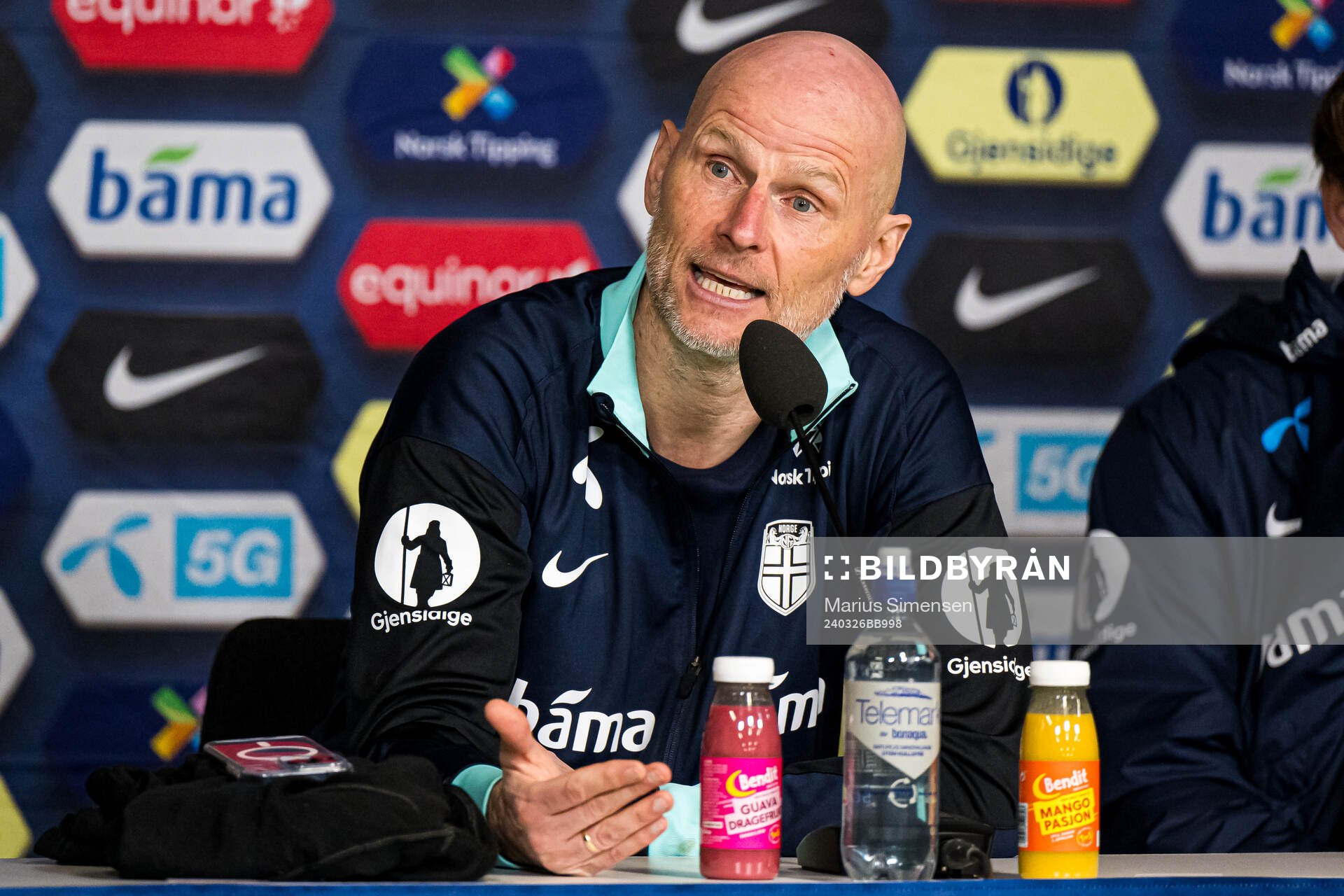 Ståle Solbakken, head coach of Norway