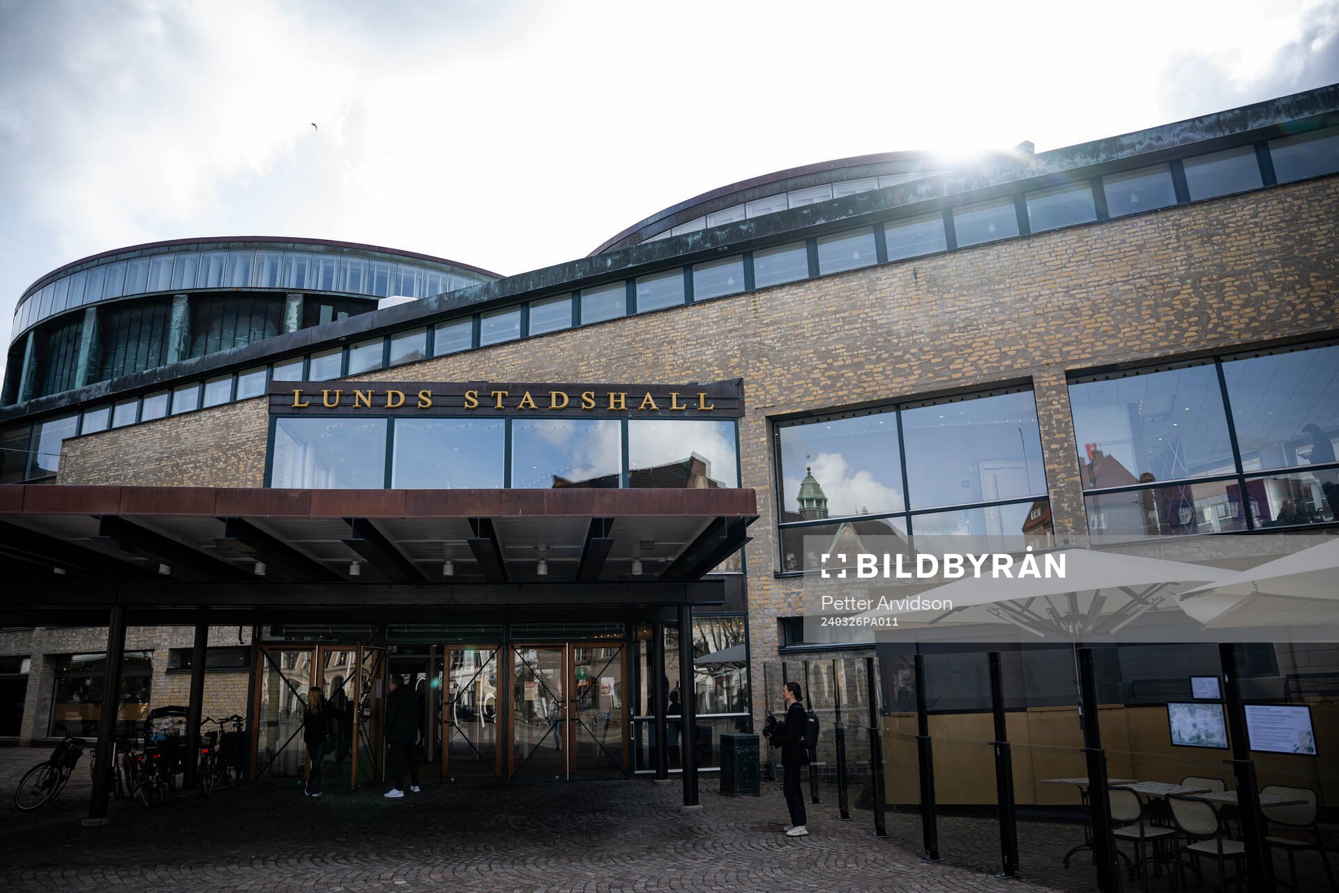 Exterior view of Lund City hall
