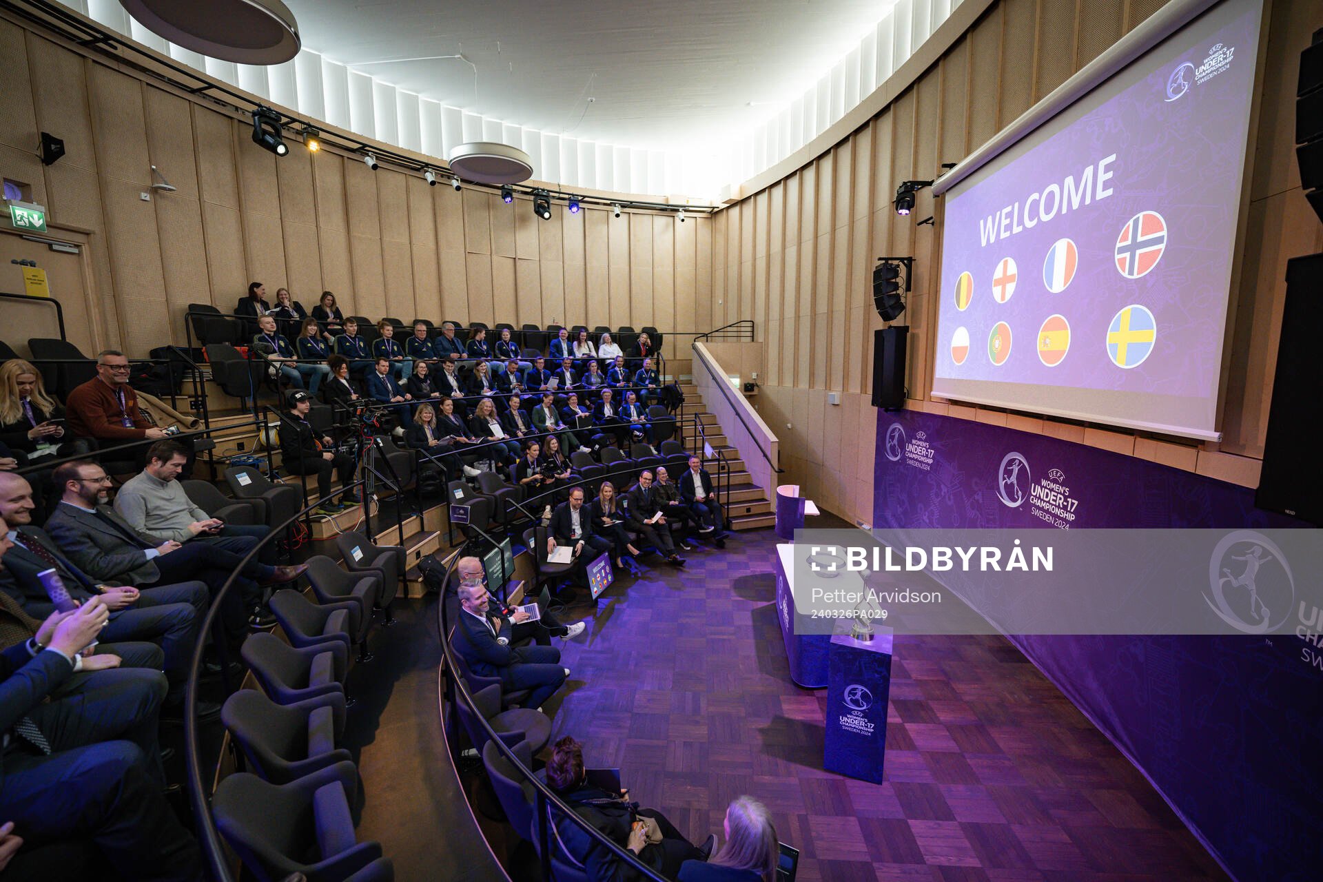 View over the draw