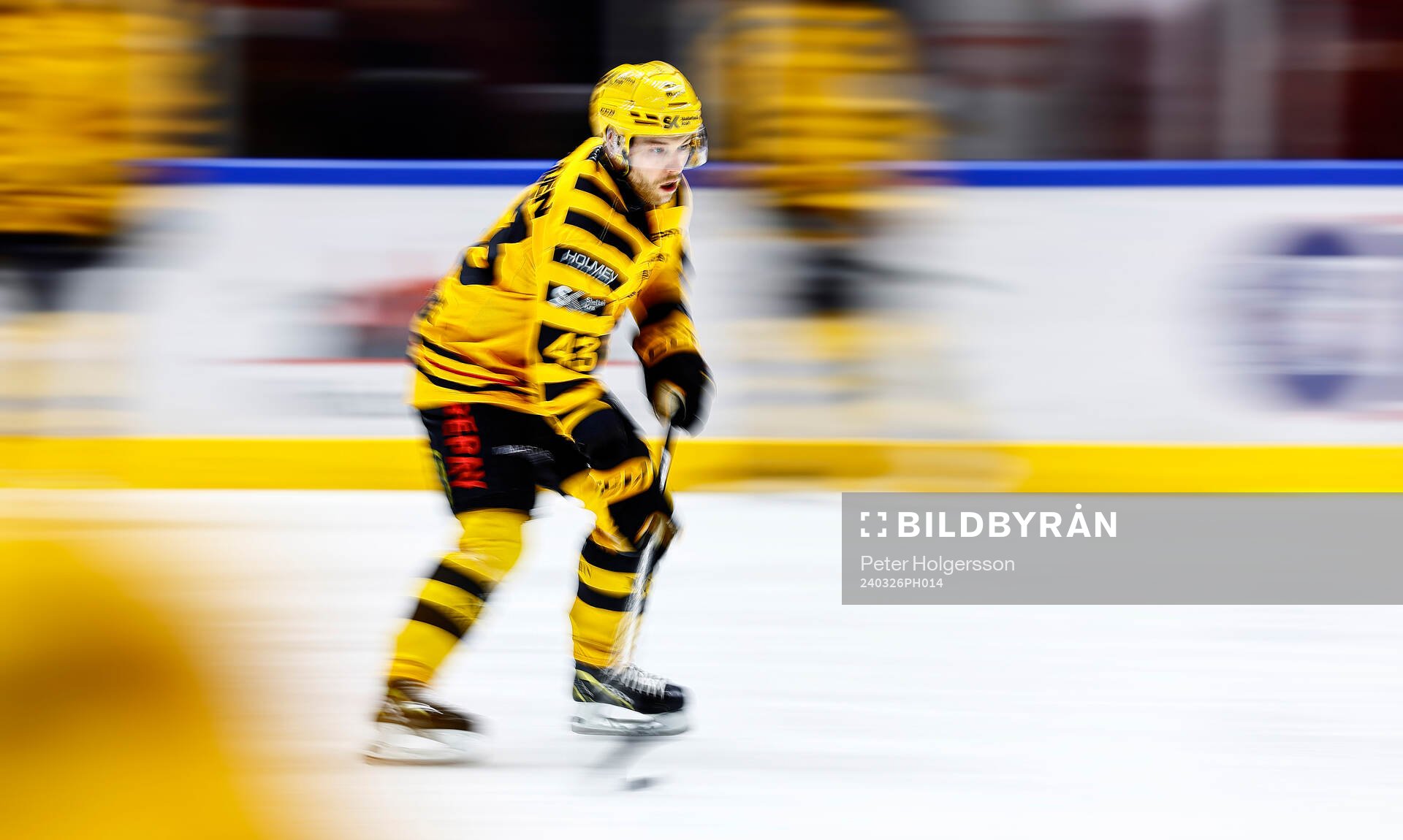 Skellefteås Filip Sandberg före kvartsfinal tre i SHL
