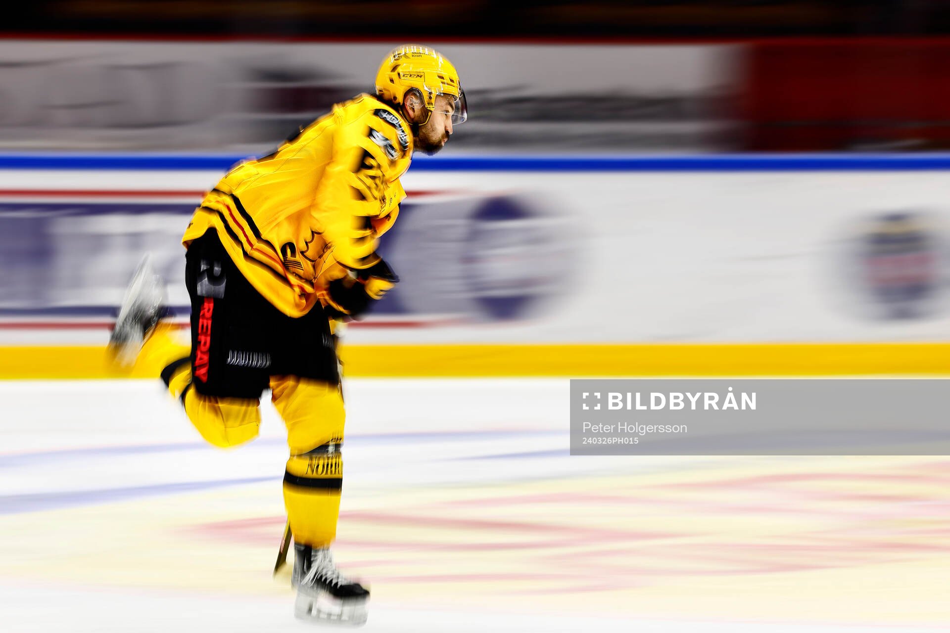 Skellefteås Dylan Sikura  före kvartsfinal tre i SHL