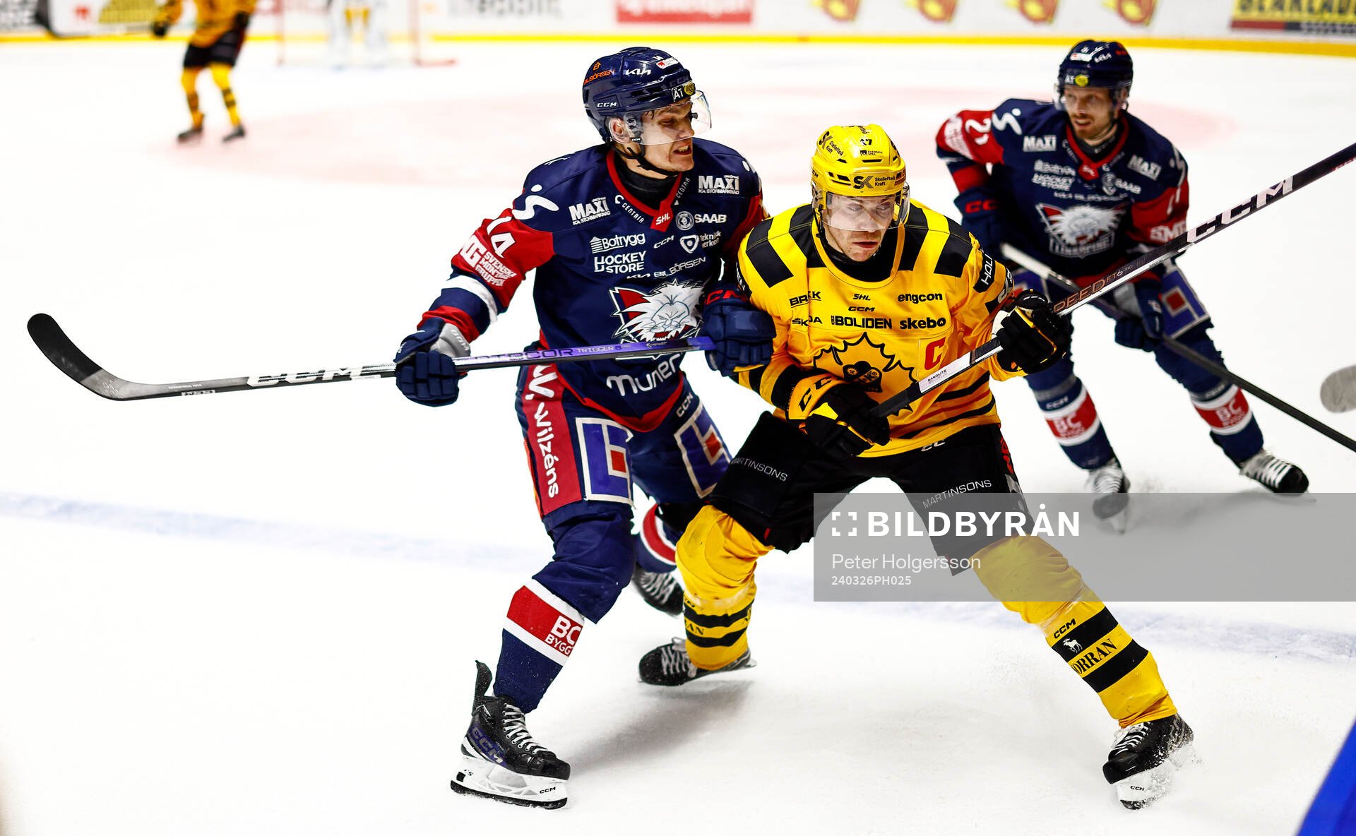 Linköpings Arvid Costmar och Skellefteås Pär Lindholm