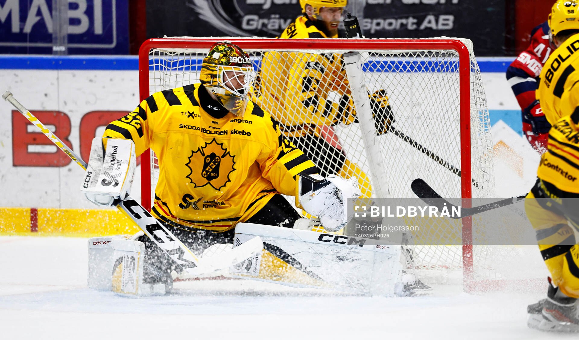 Skellefteås målvakt Linus Söderström