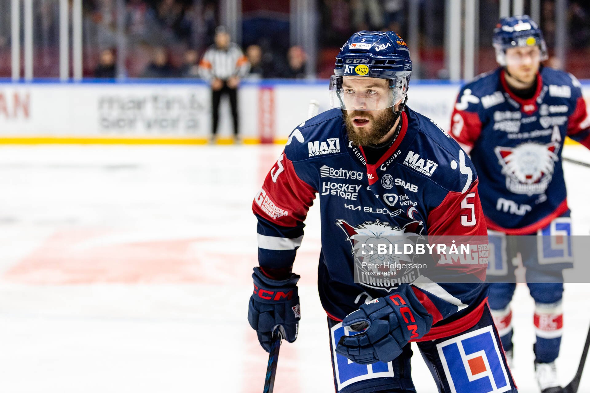 Linköpings Oscar Fantenberg jublar