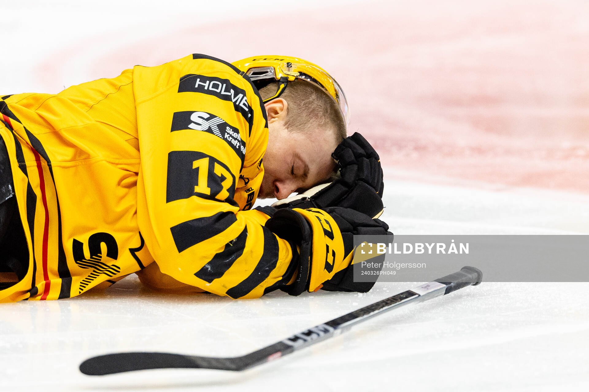 Skellefteås Pär Lindholm har ont