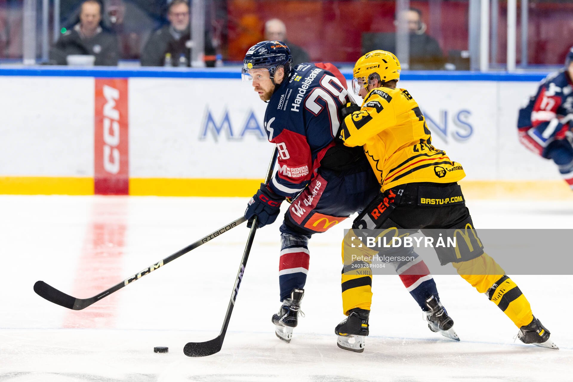 Linköpings John Nyberg och Skellefteås Zeb Forsfjäll