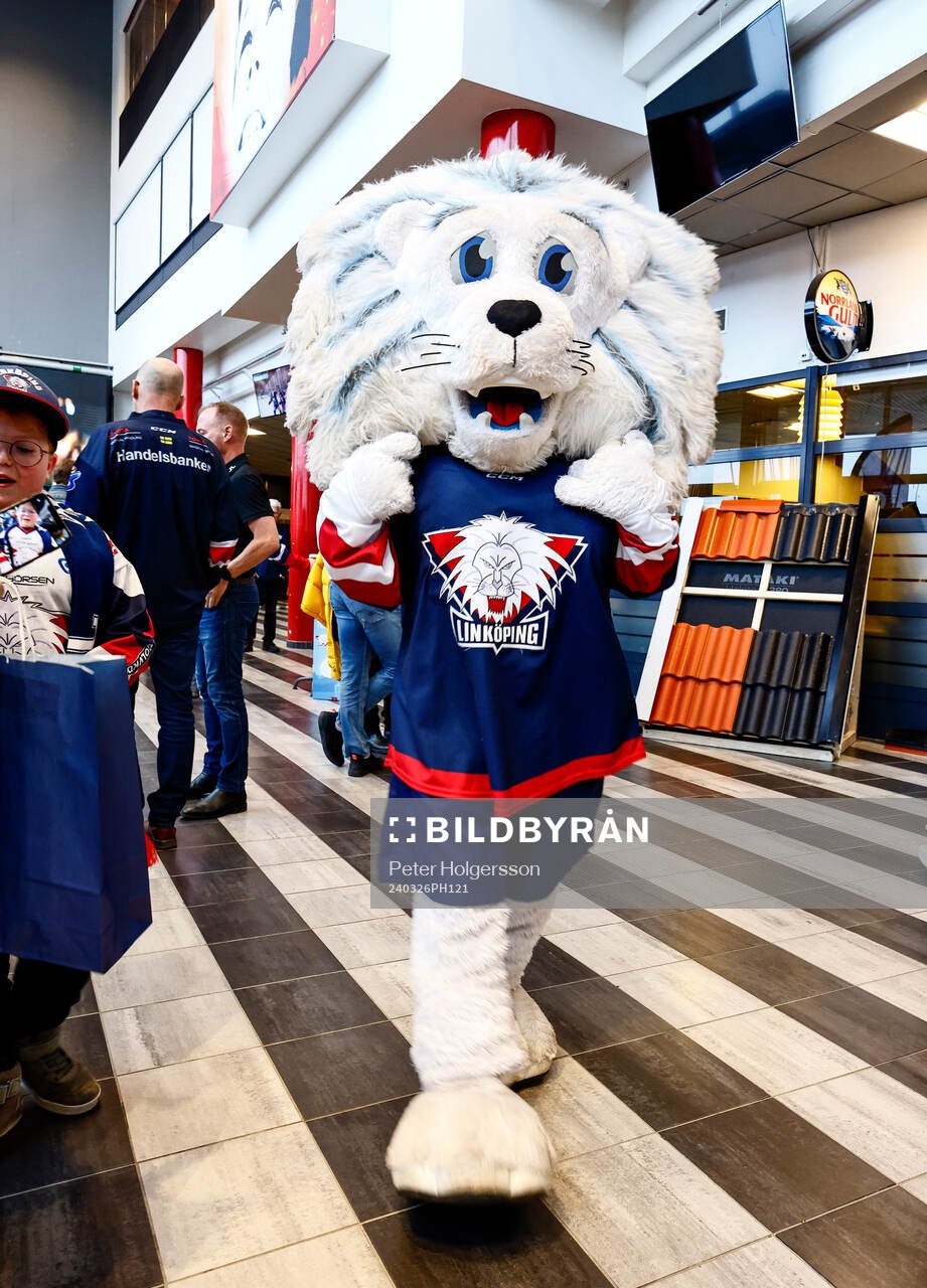 Sture före kvartsfinal tre i SHL mellan Linköping och