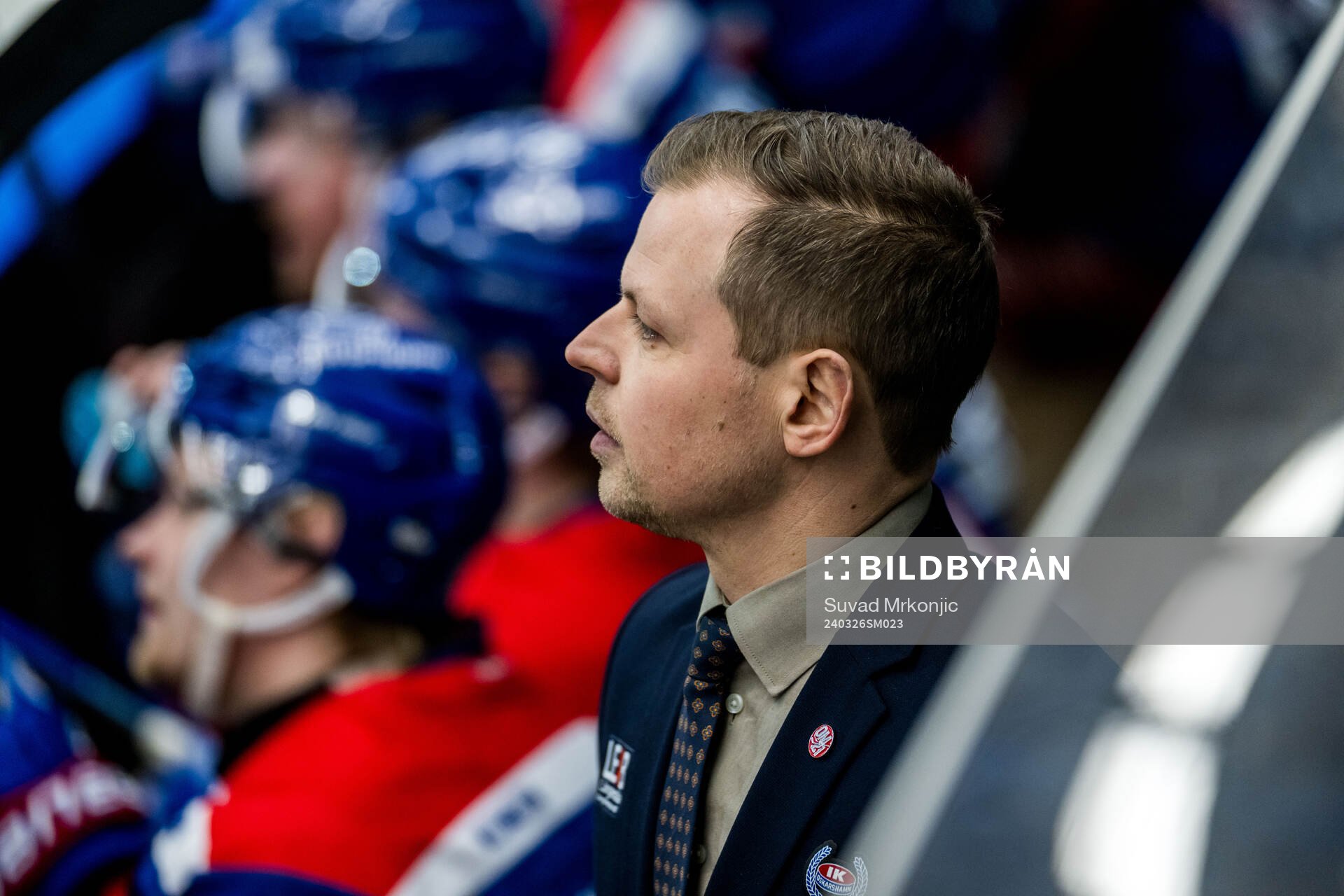 Oskarshamns tränare Martin Filander