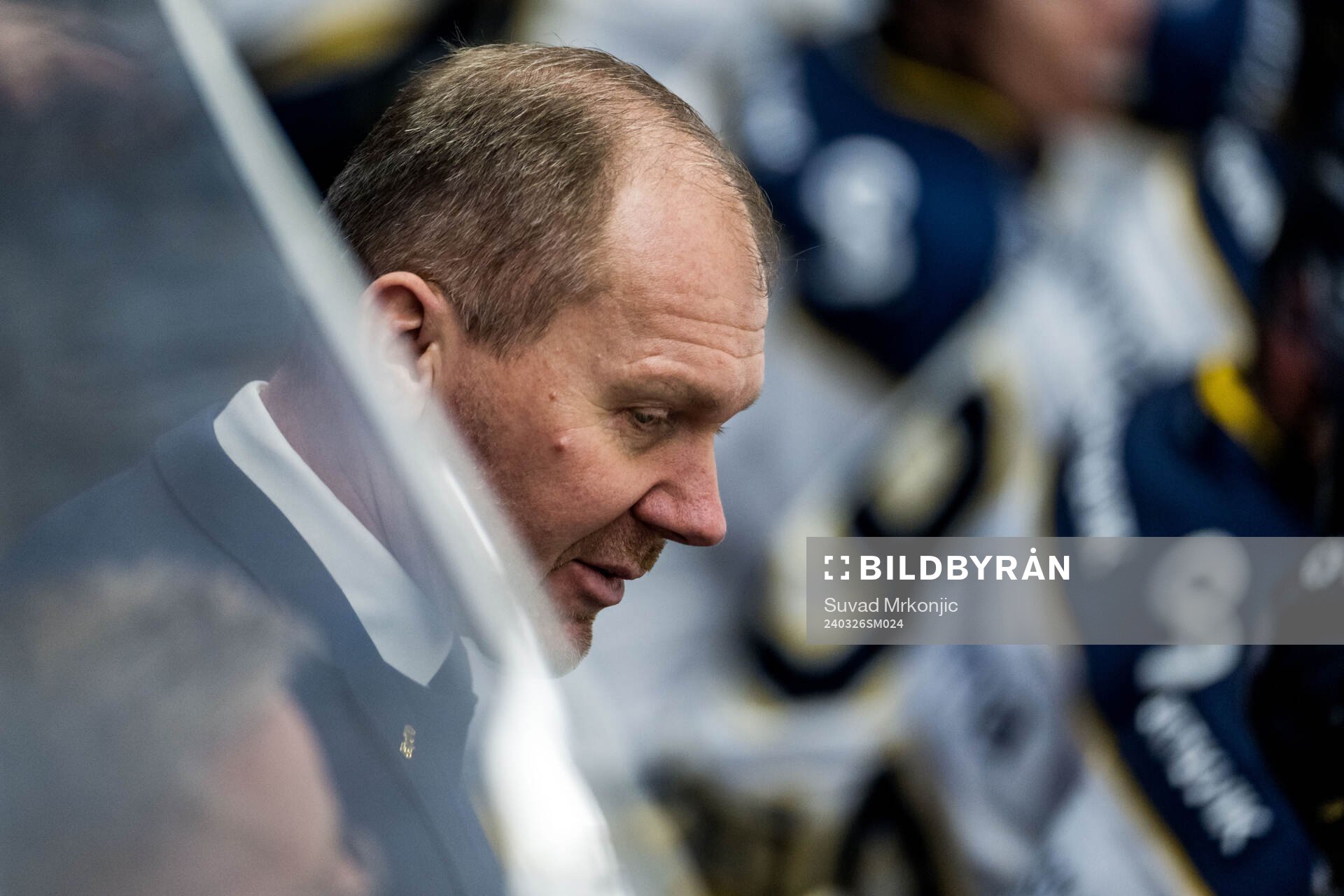 HV71s huvudtränare Johan Lindbom