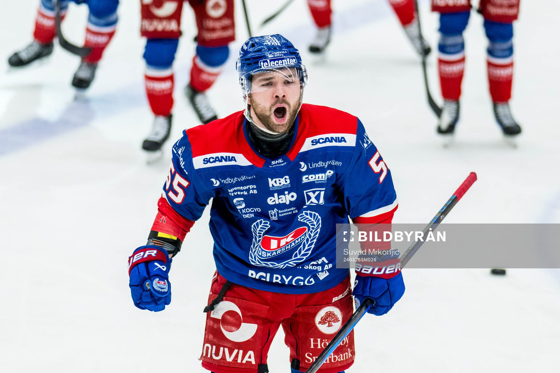 Oskarshamns David Quenneville jublar