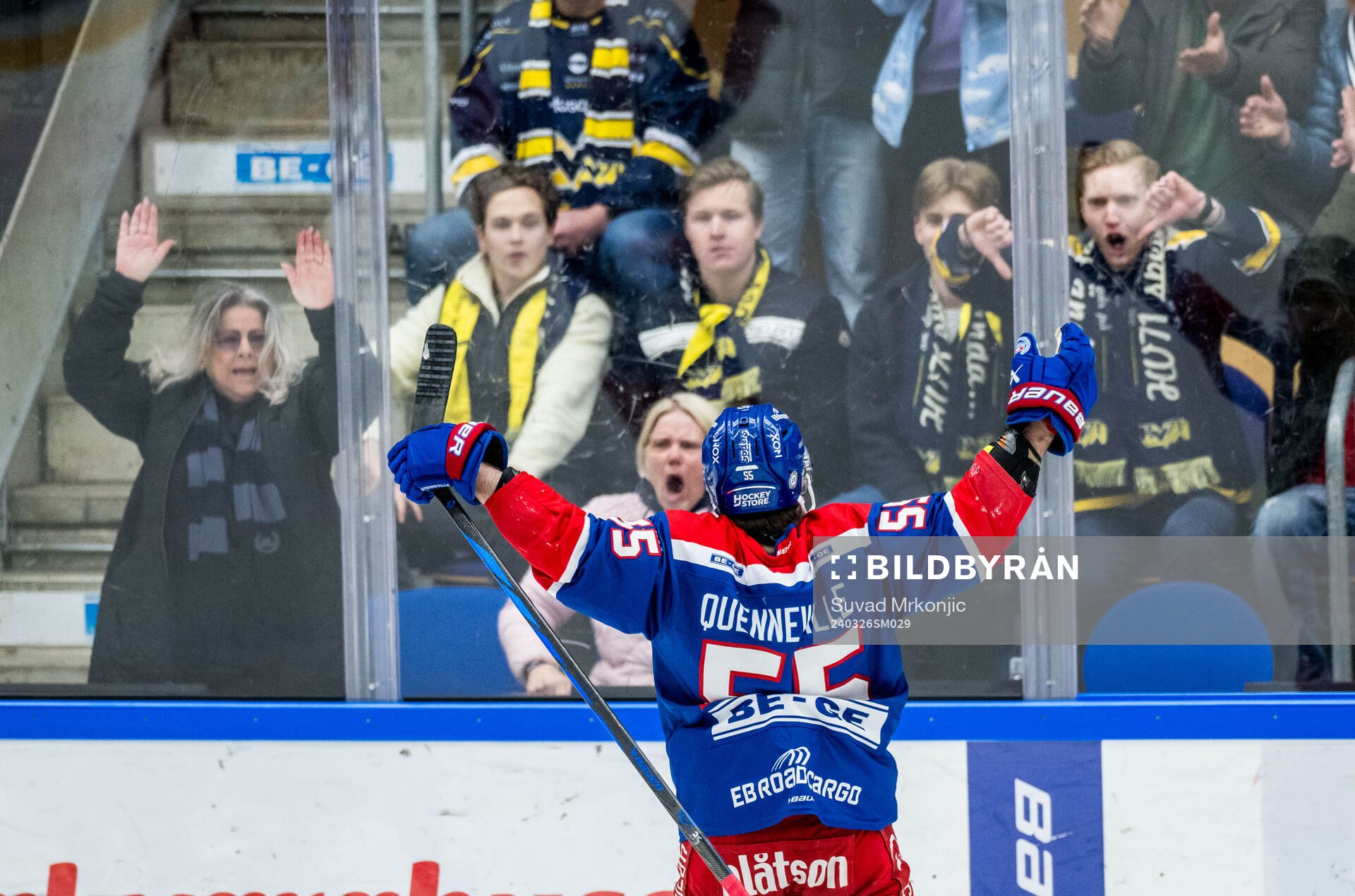 Oskarshamns David Quenneville jublar
