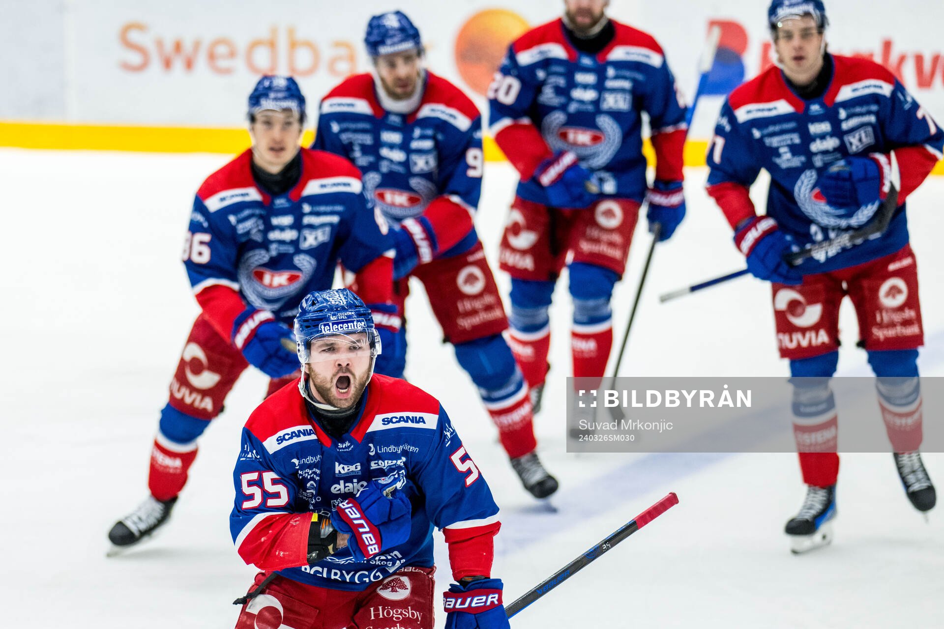 Oskarshamns David Quenneville jublar