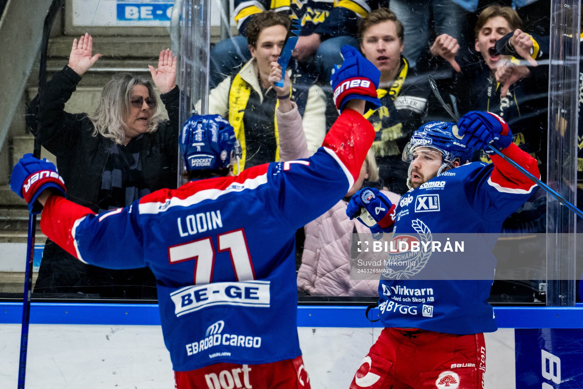 Oskarshamns David Quenneville jublar