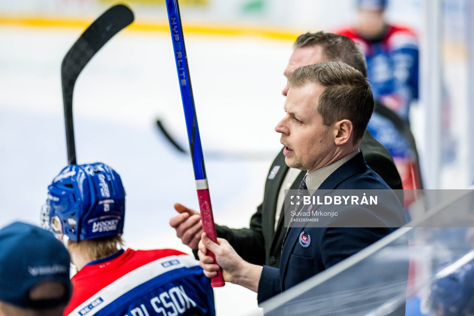 Oskarshamns tränare Martin Filander