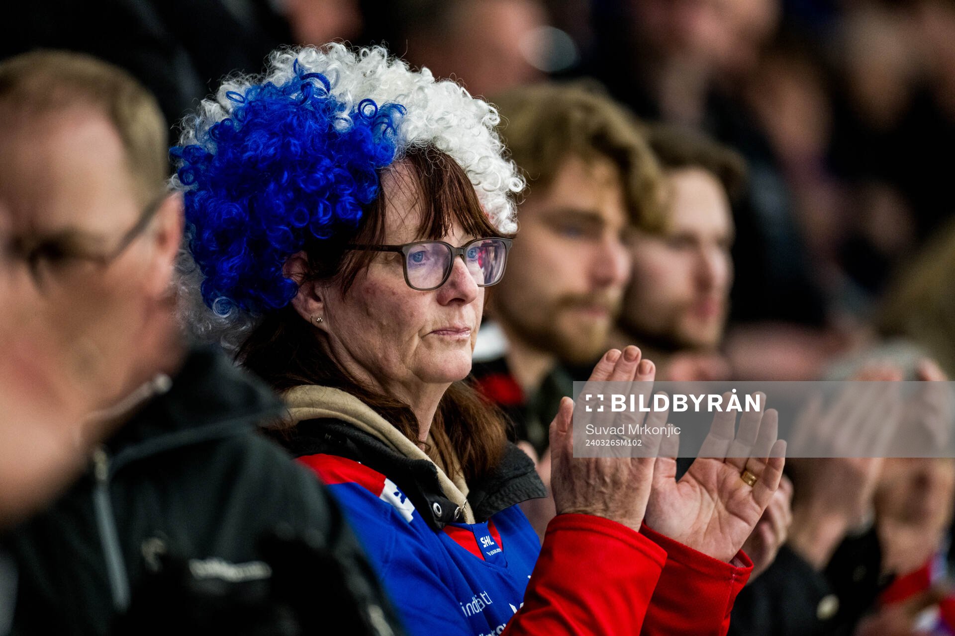 Oskarshamns supportrar jublar