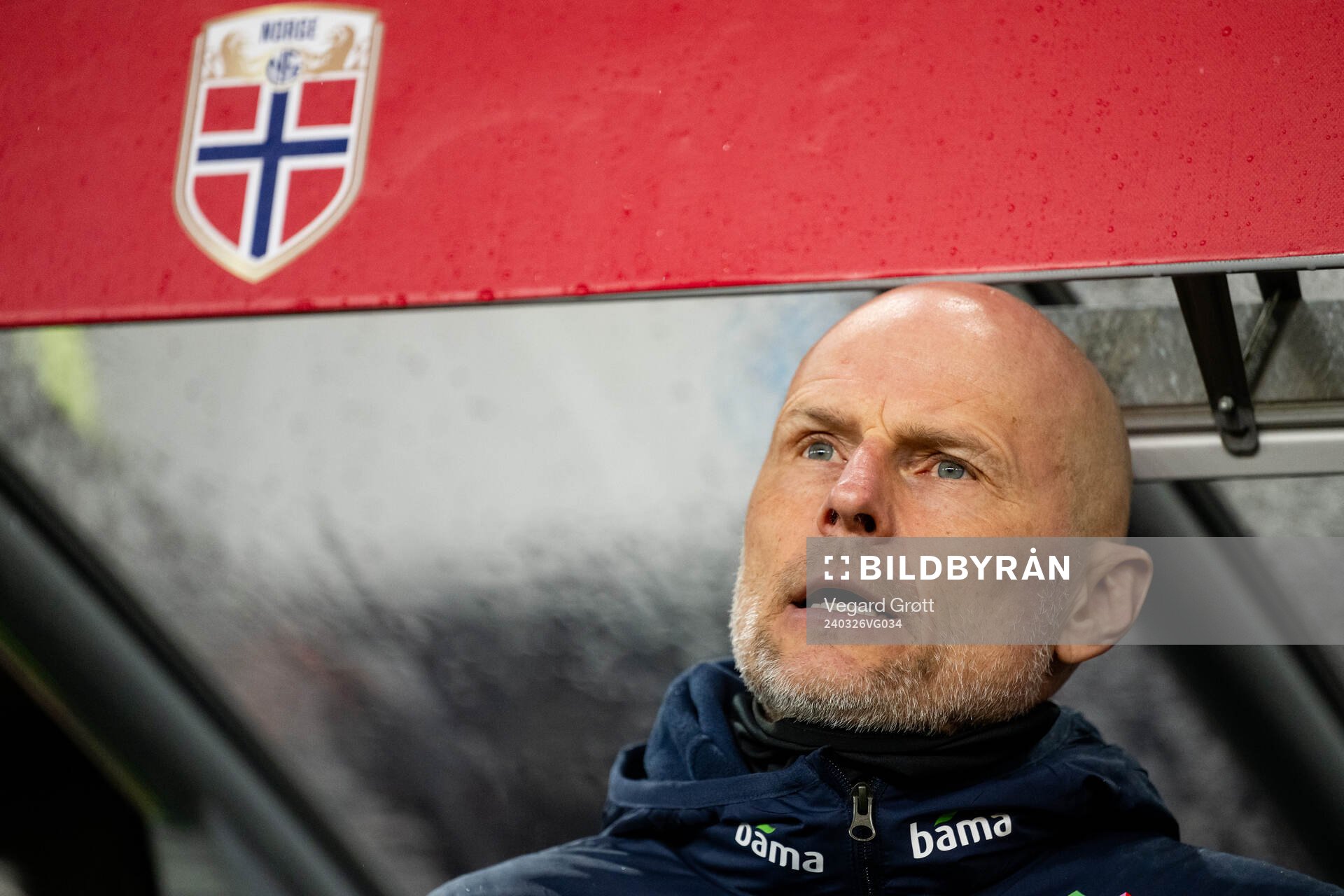 Head coach Ståle Solbakken of Norway
