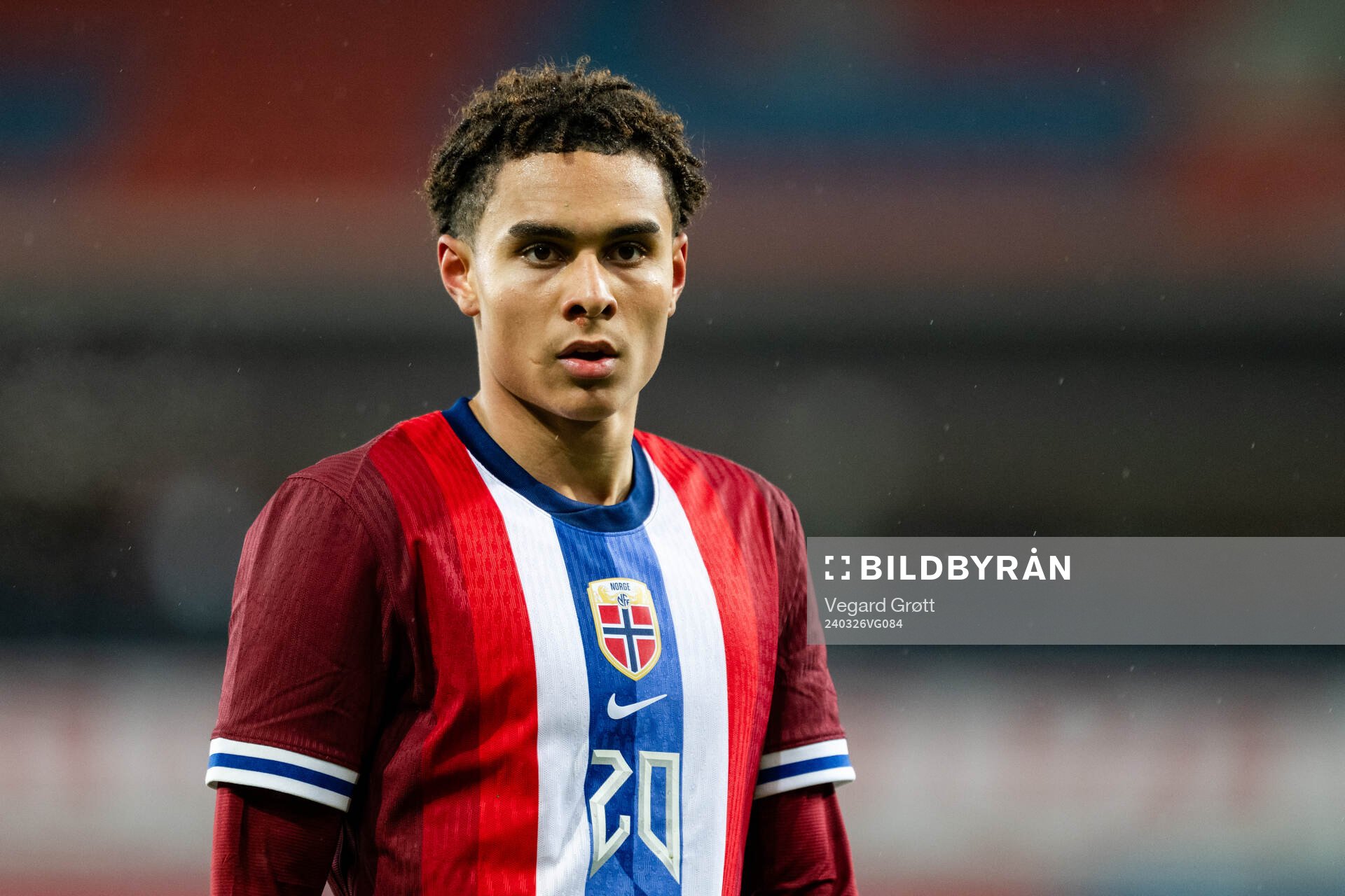 Antonio Nusa of Norway