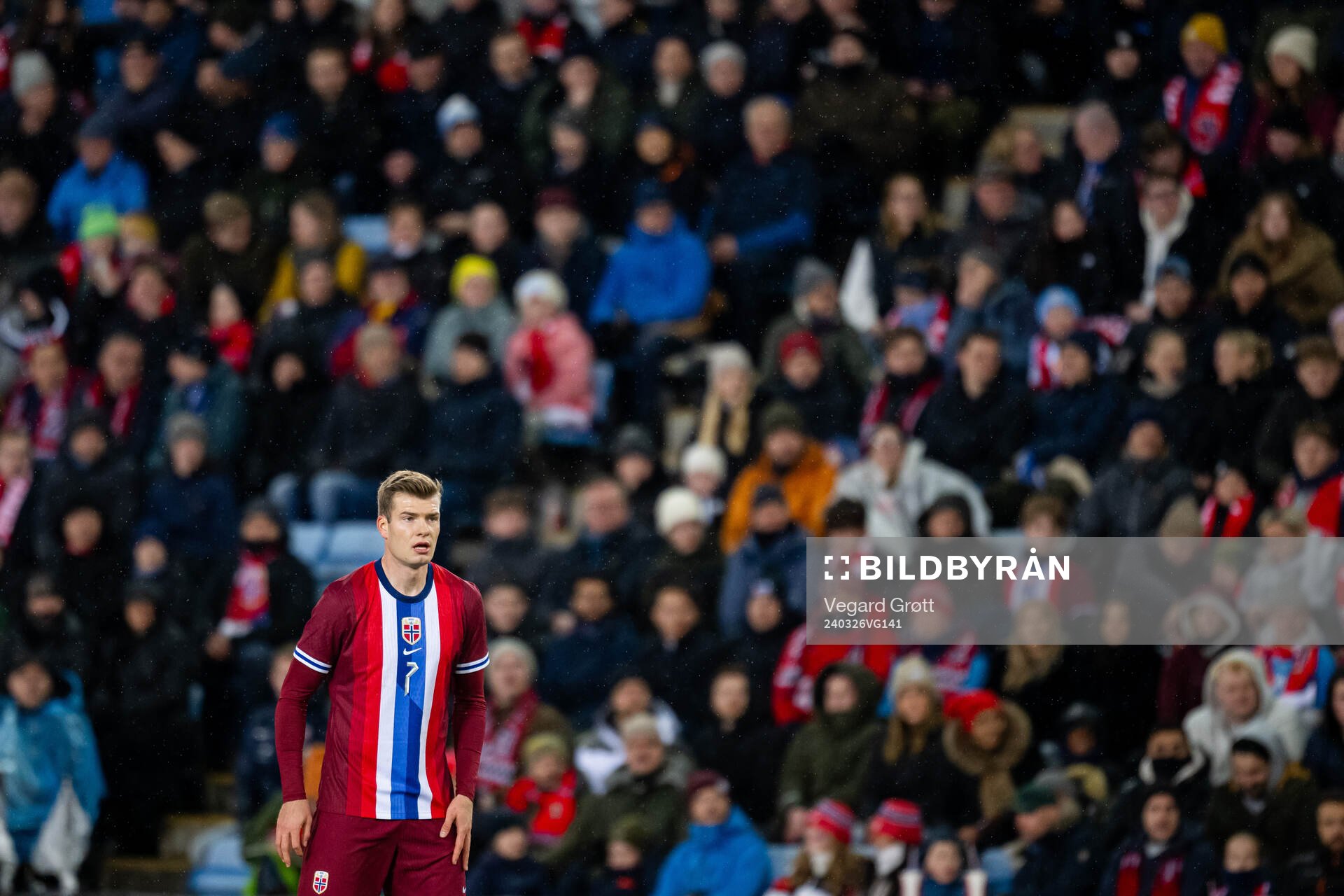 Alexander Sørloth of Norway