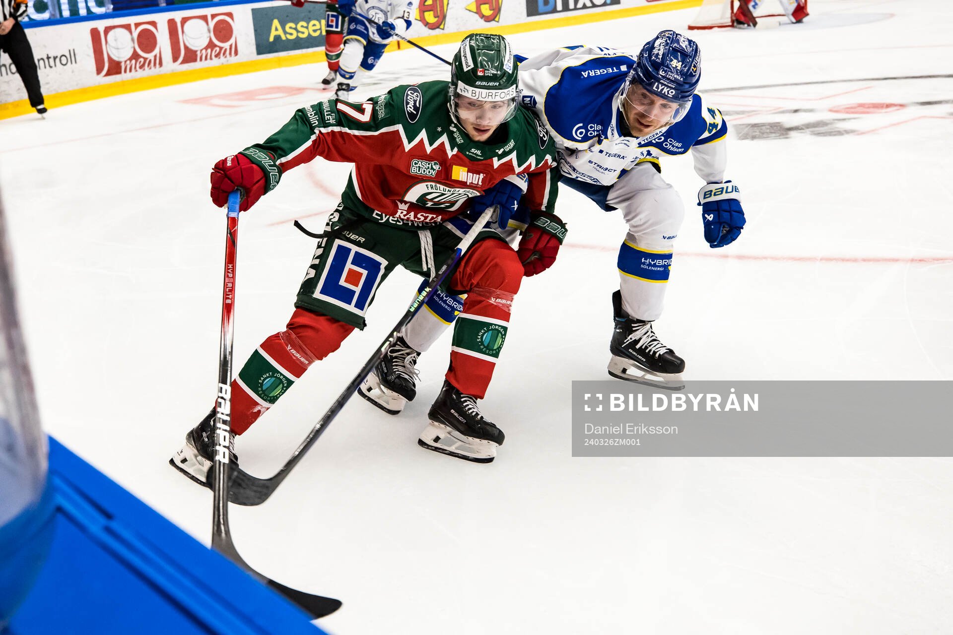 Frölundas Isac Born och Leksands Carter Ashton