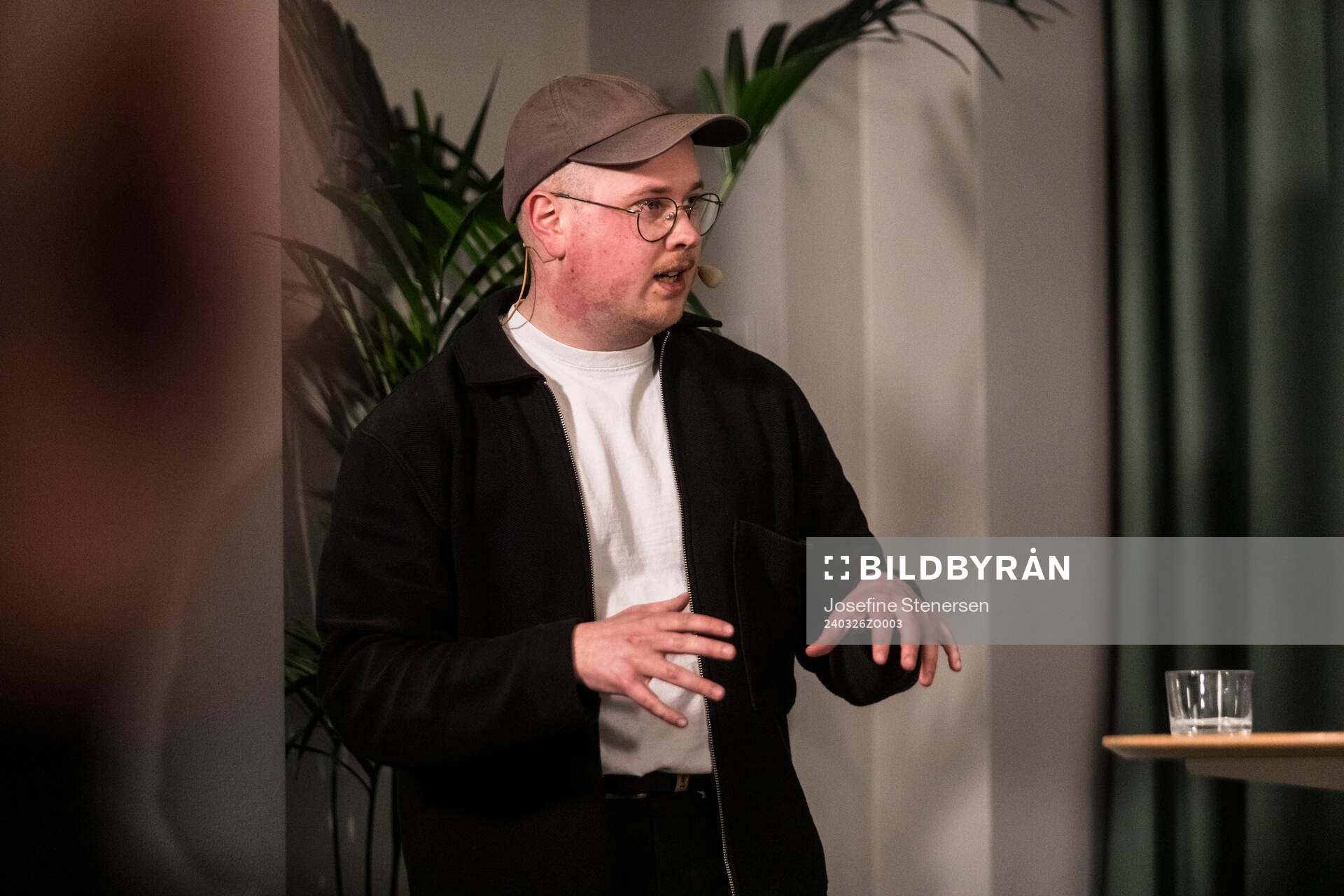 Tryggve Pederby, Svenska fotbollssupporterunionen deltar i en debatt anordnad utav Svenska Sportjournalistförbundet den 26 mars 2024 i Stockholm.