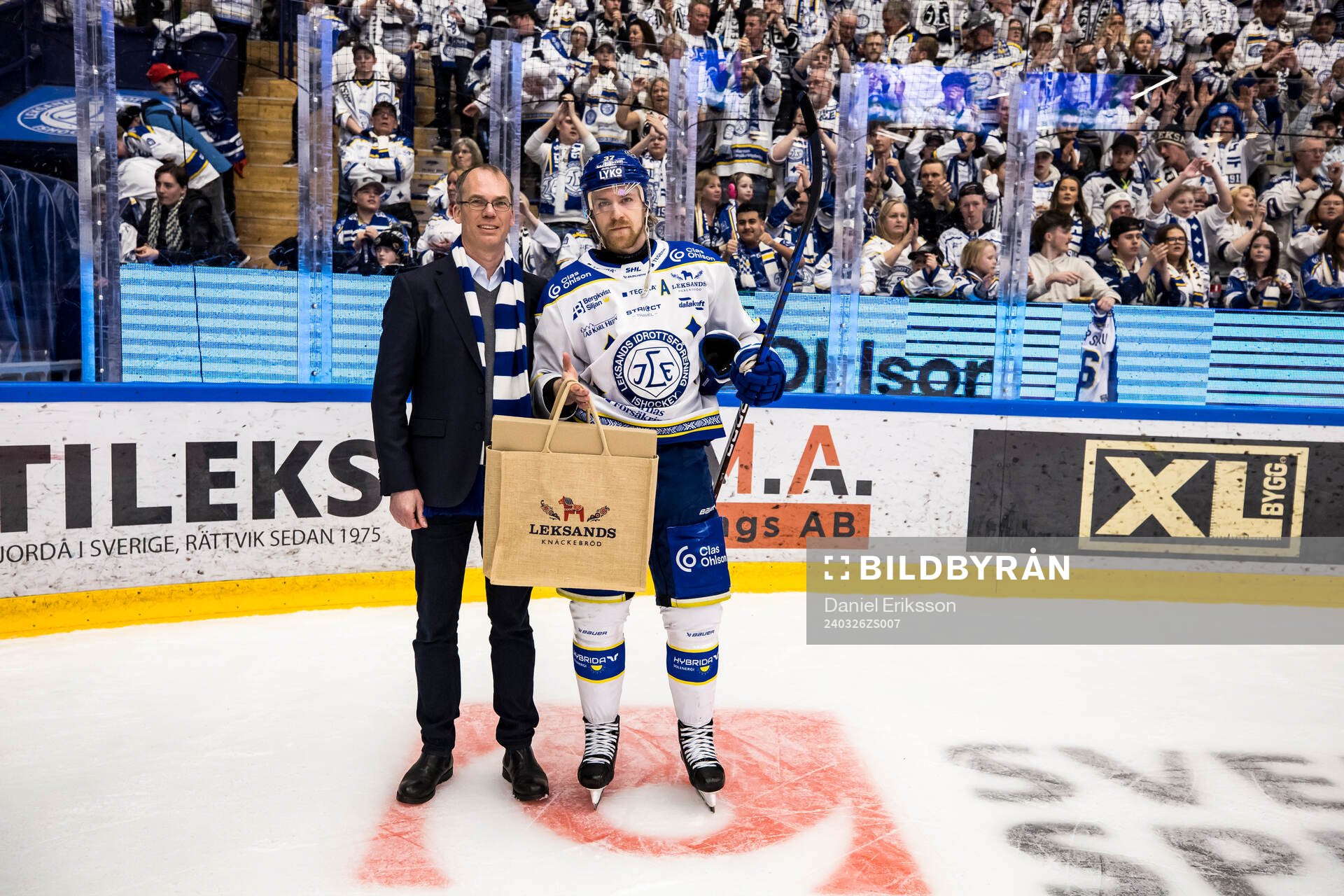 Leksands Anton Lindholm utsedd till matchens lirare