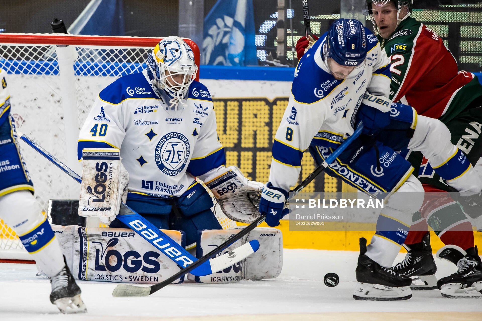 Leksands målvakt Mantas Armalis