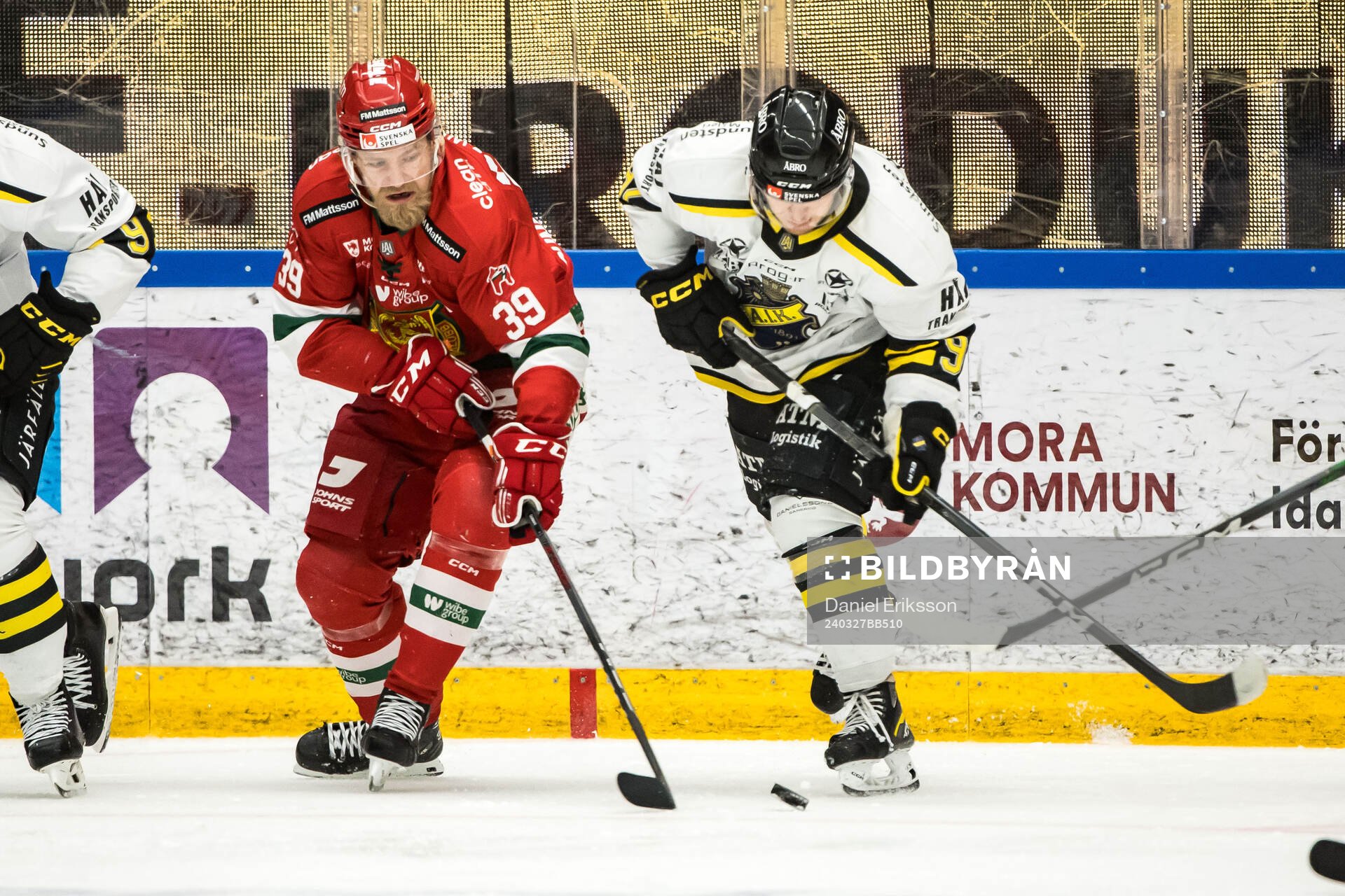 Moras Kristoffer Gunnarsson och AIKs Zion Nybeck