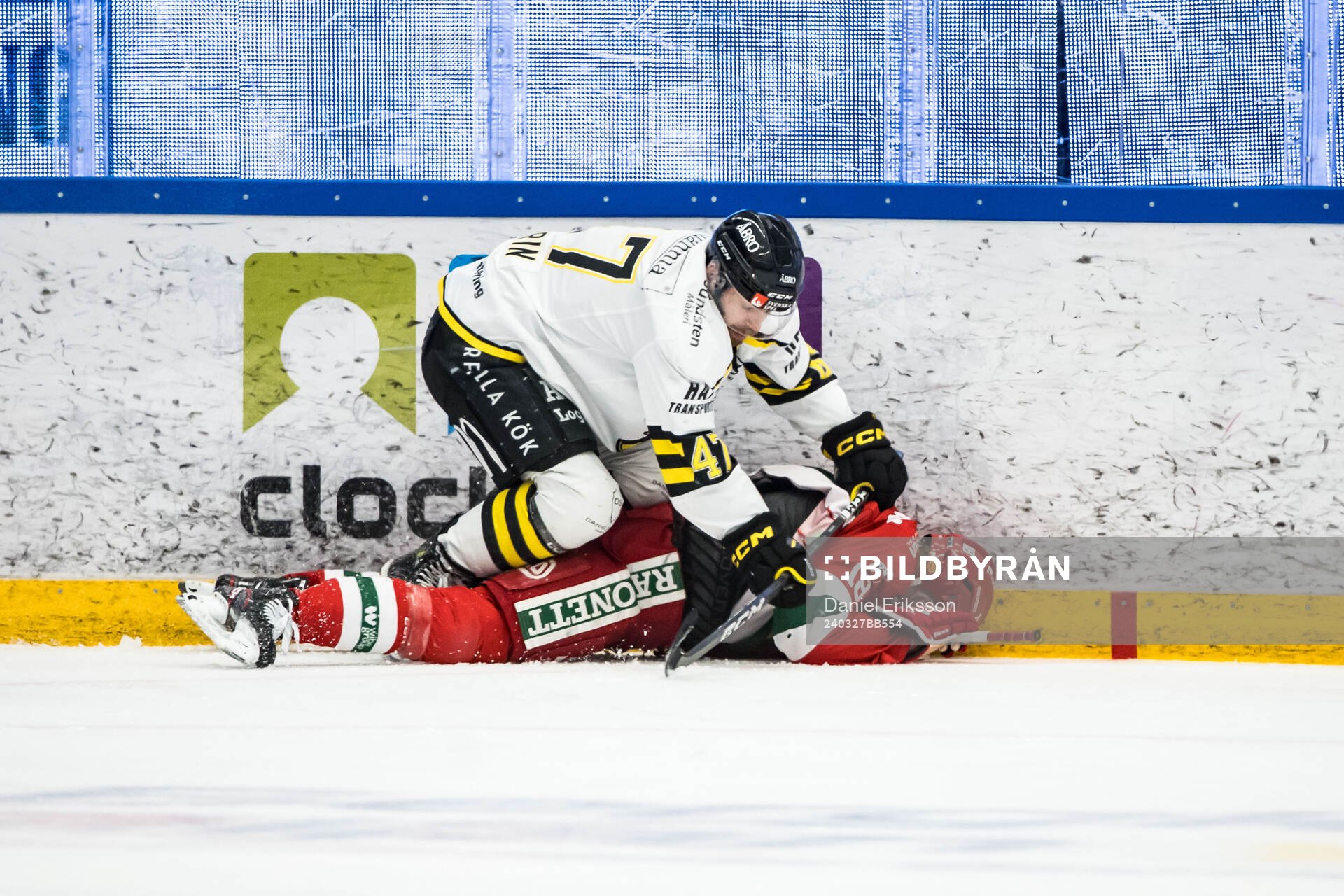 AIKs Eric Norin och Moras Henrik Eriksson