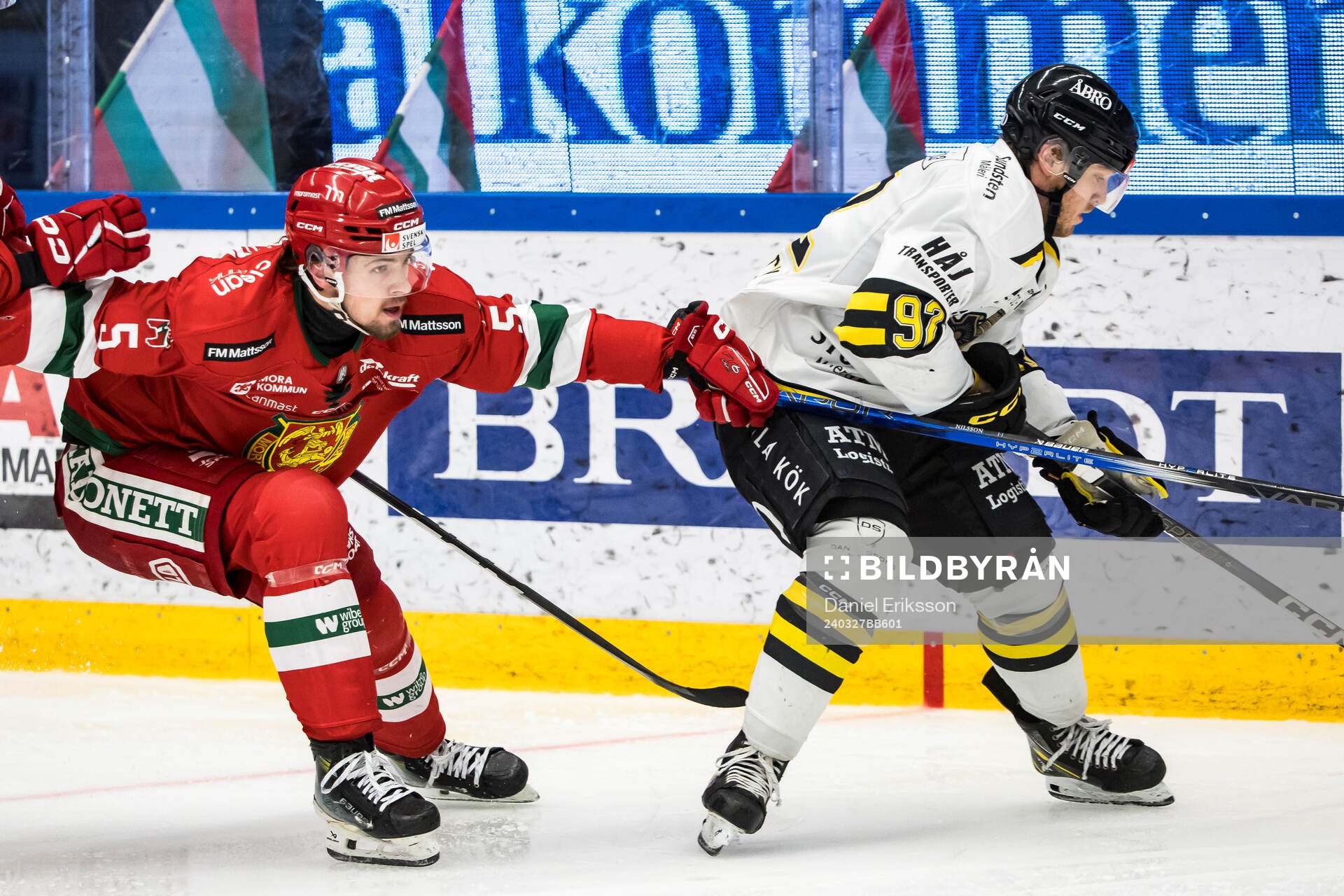 Moras Fred Nilsson och AIKs Zion Nybeck