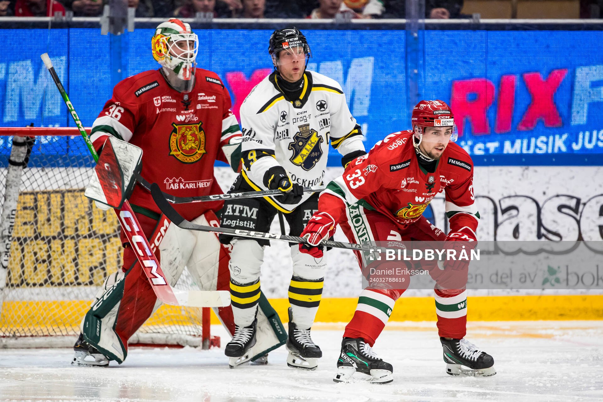 AIKs Richard Gynge och Moras William Pethrus